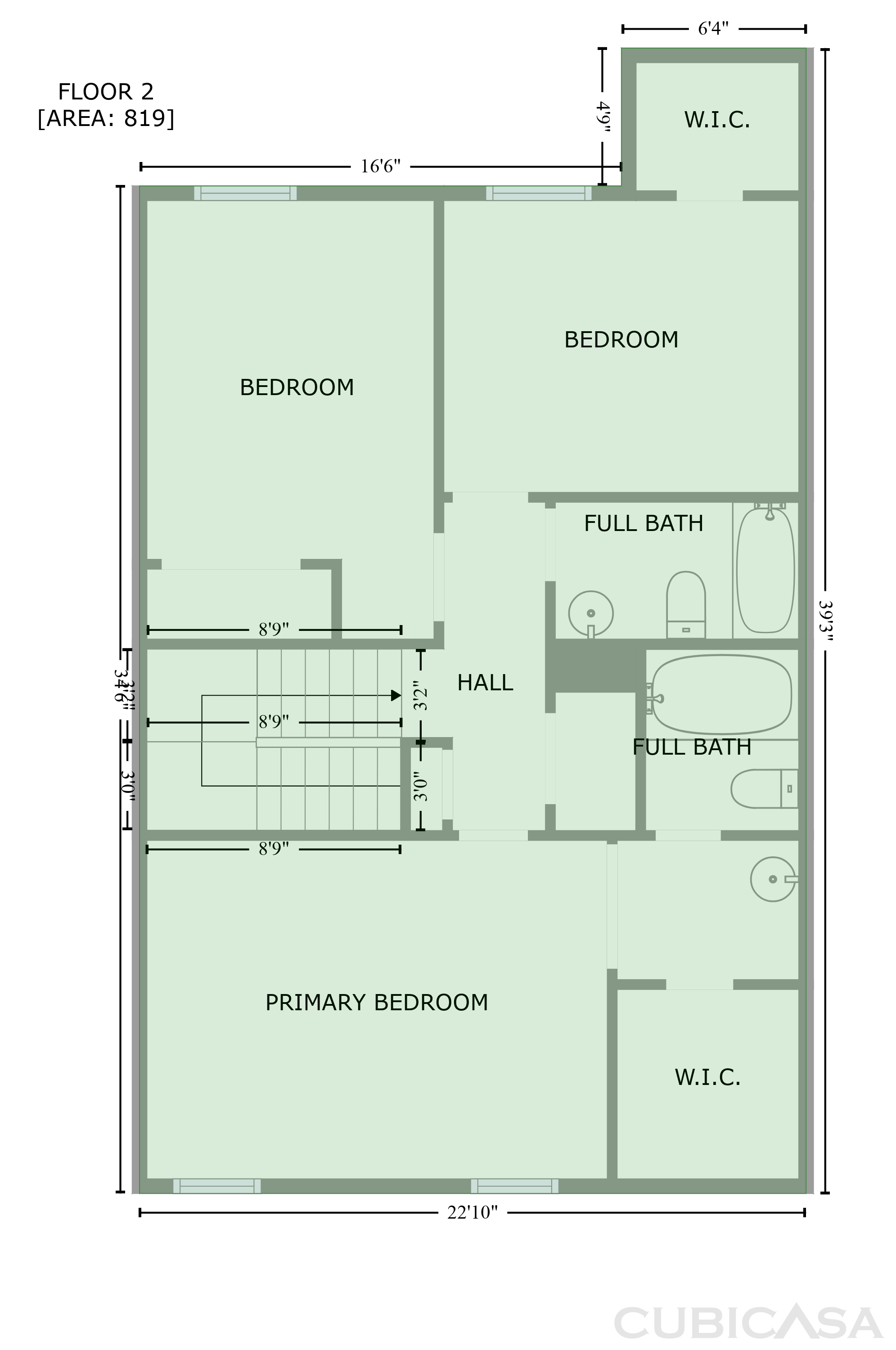 Second Floor of 4409 Idlewood Ln, Tucker, GA