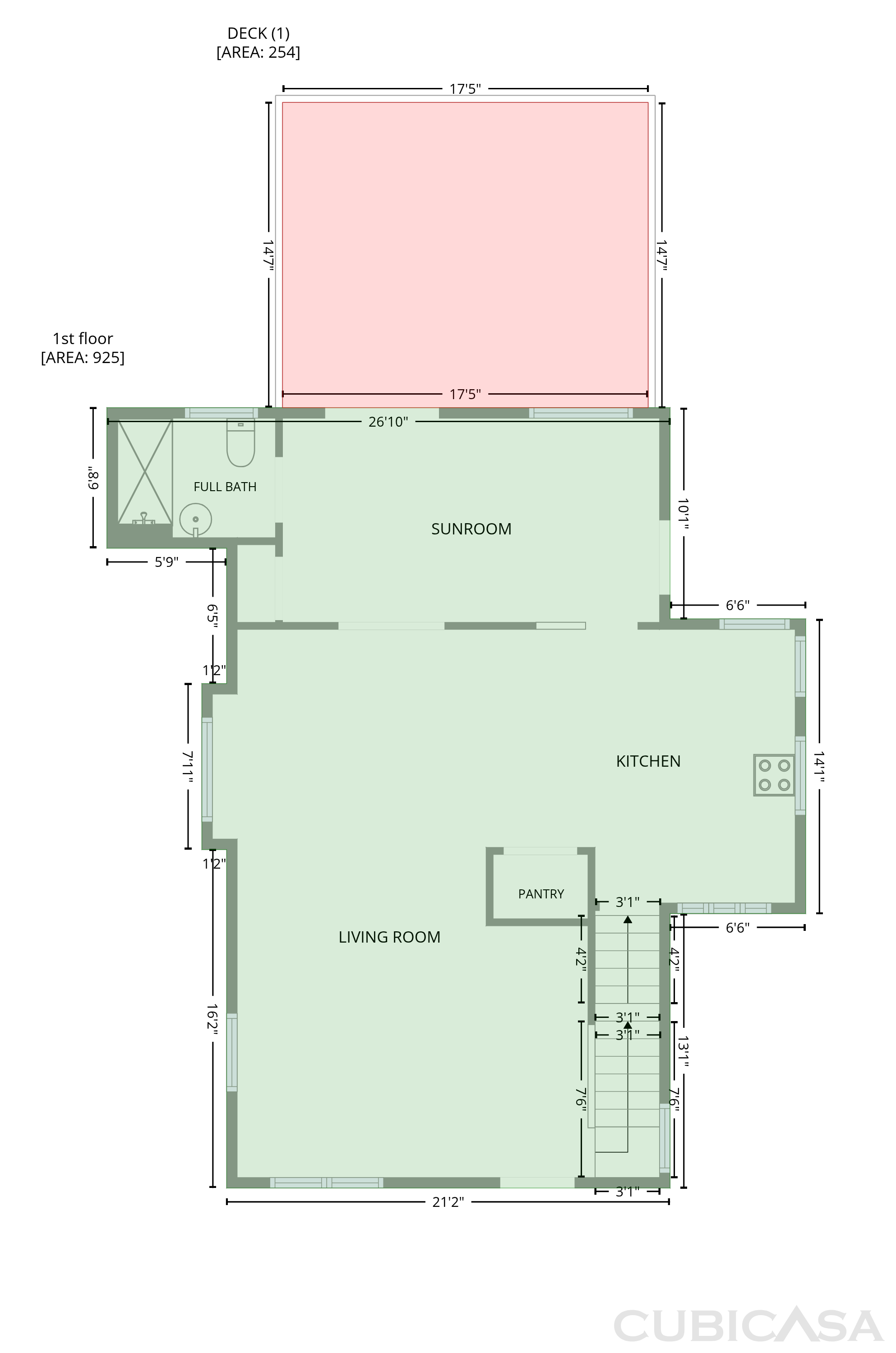 Second Floor of 320 S High St, Marion, OH