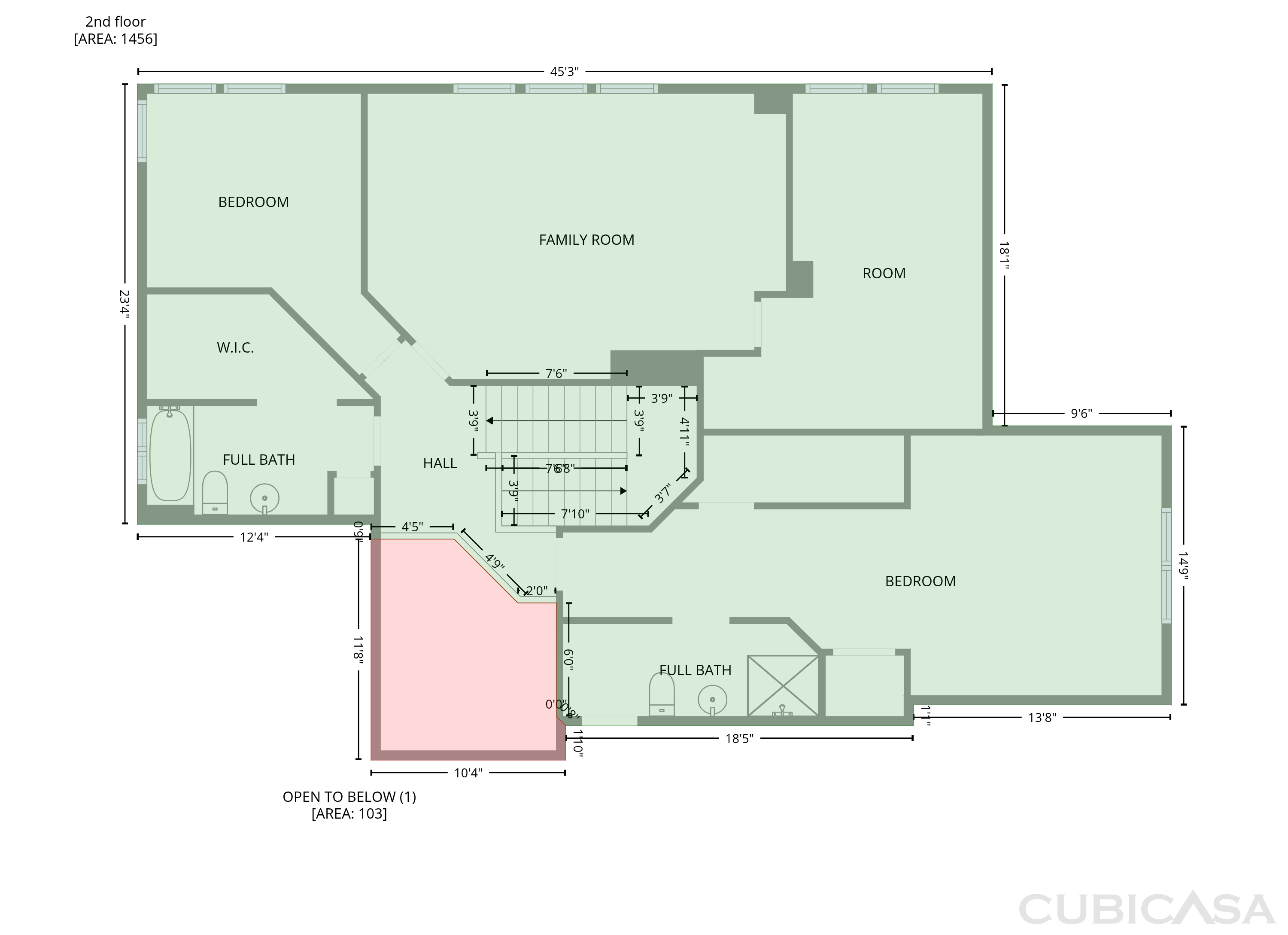Second Floor of 1309 Winding Brook Dr, Garland, TX