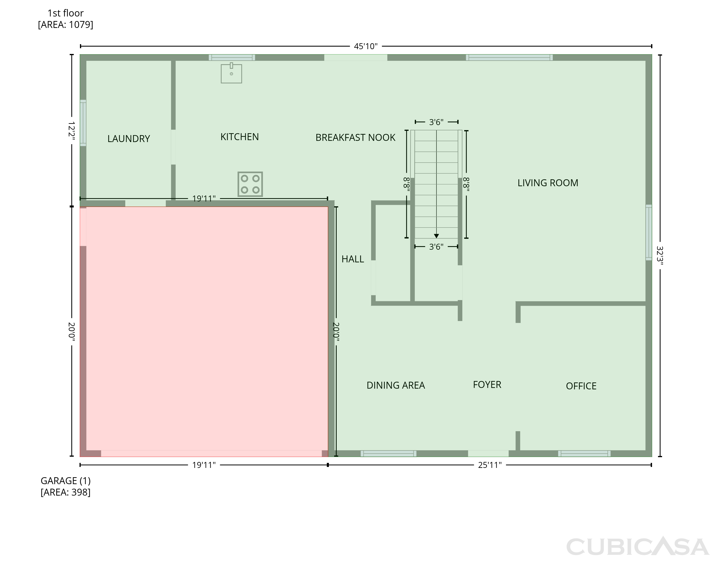 Main Floor of 8911 Alto Way, Indianapolis, IN
