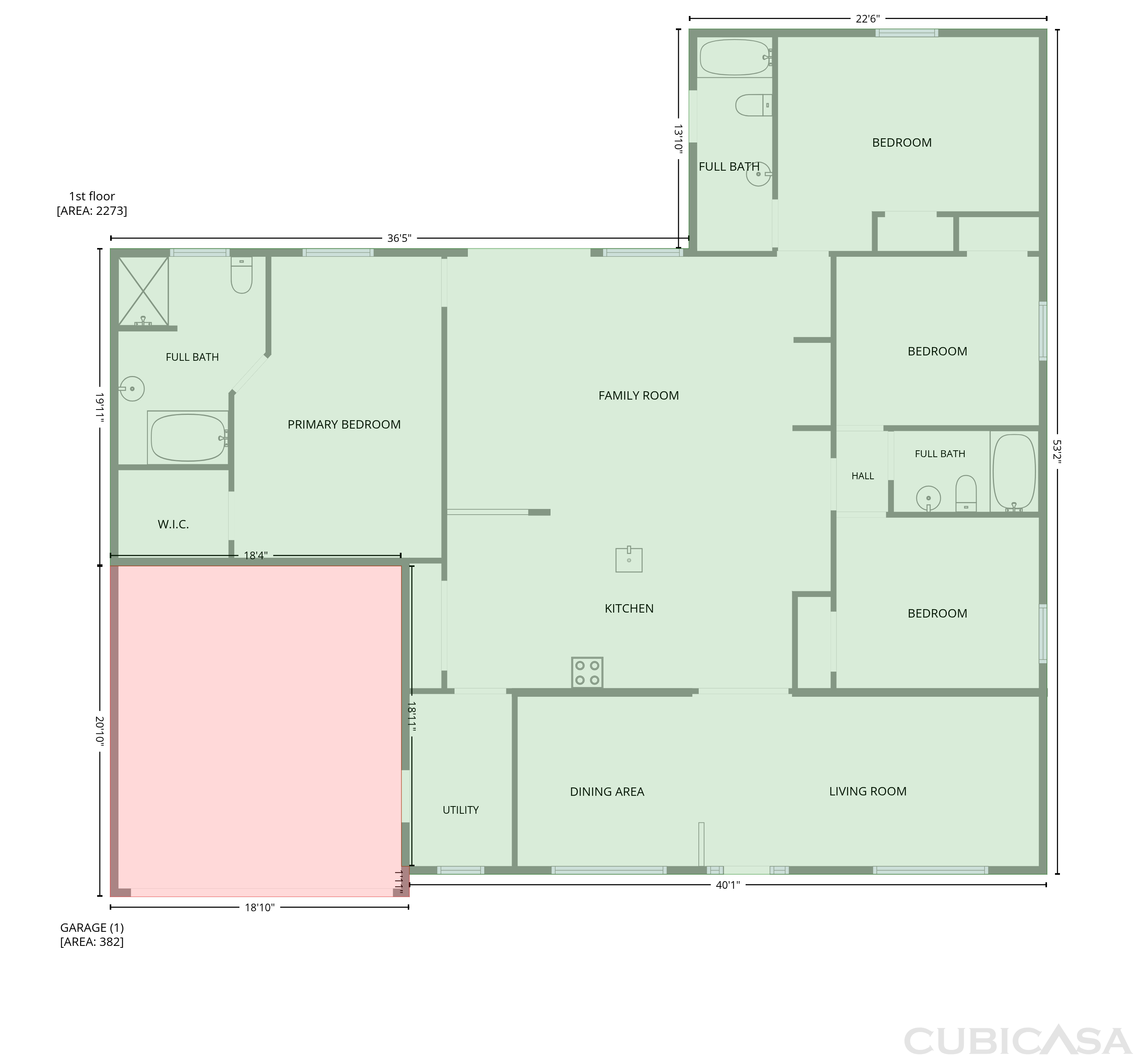 Main Floor of 2366 Belen Dr, Deltona, FL