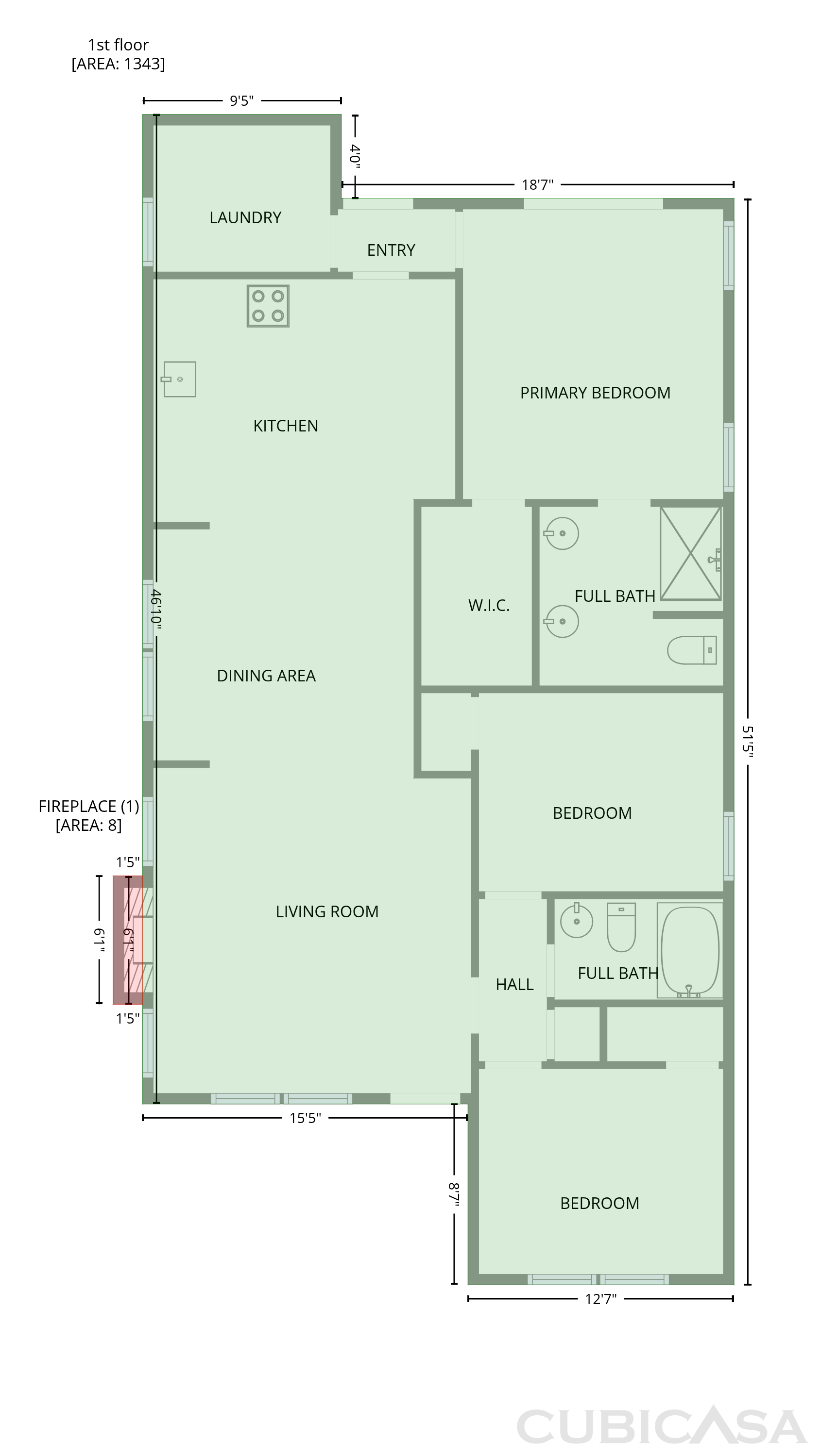 Main Floor of 490 E 22nd St, Kannapolis, NC