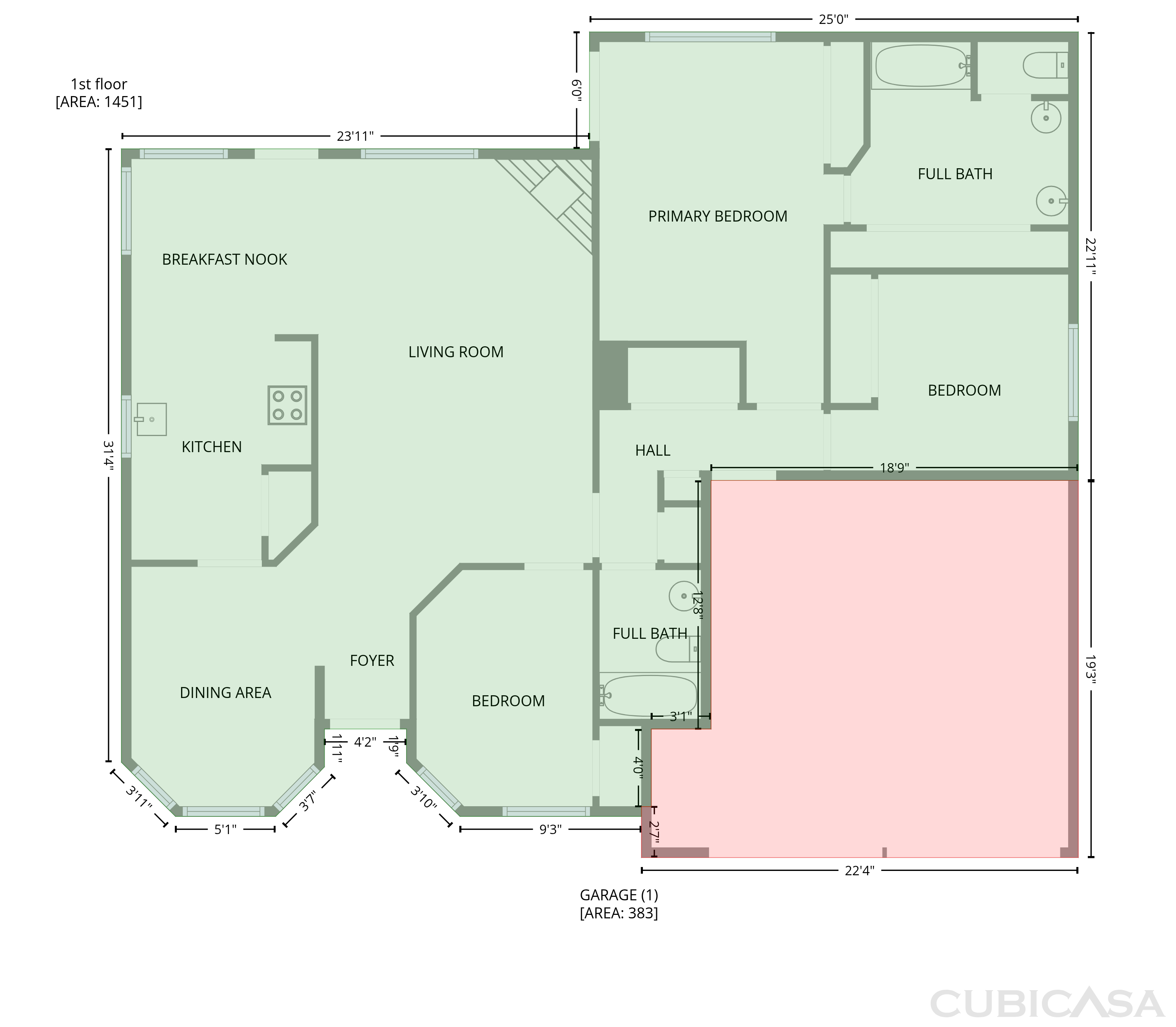 Main Floor of 4911 Creek Shadows Dr, Kingwood, TX