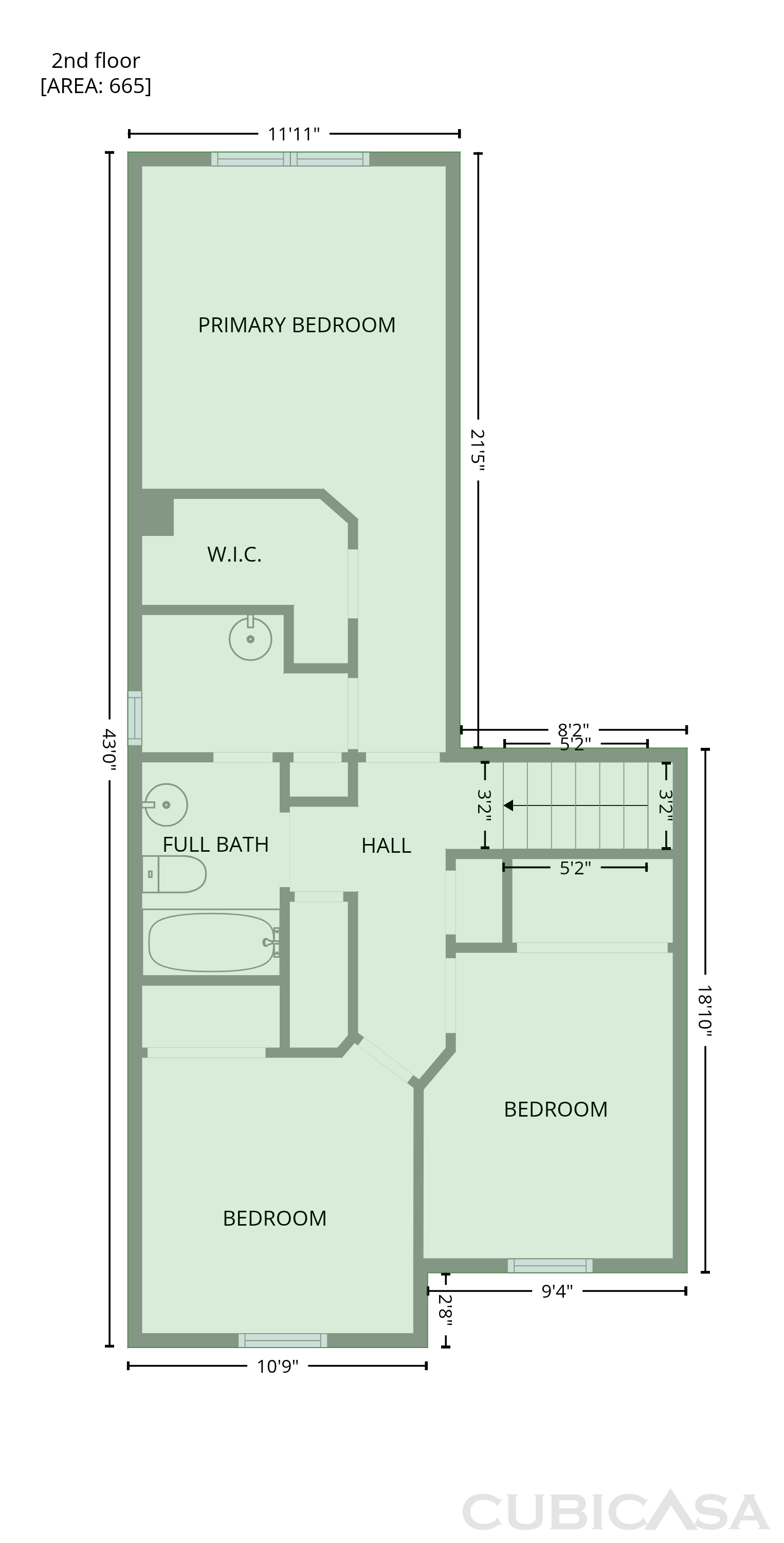 Second Floor of 4925 Pembridge Dr, Indianapolis, IN