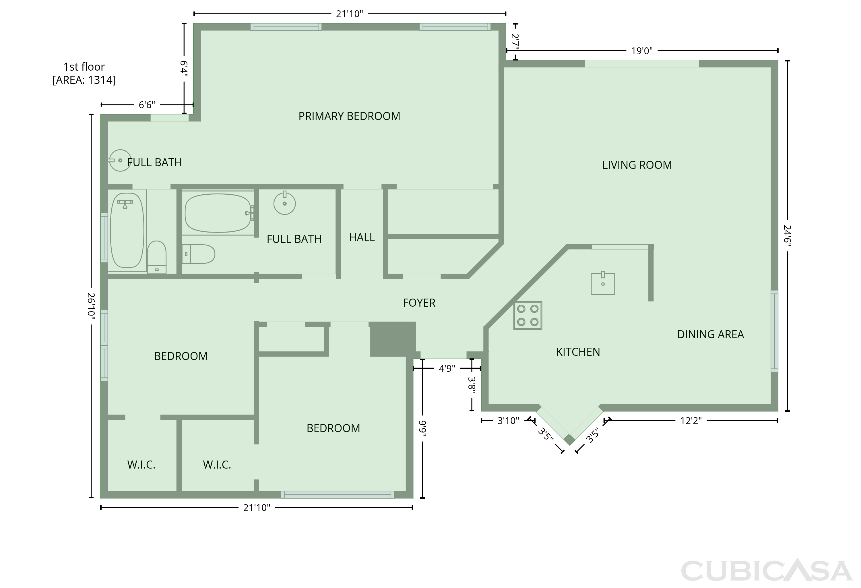 Main Floor of 318 Floravista Dr, Webster, TX