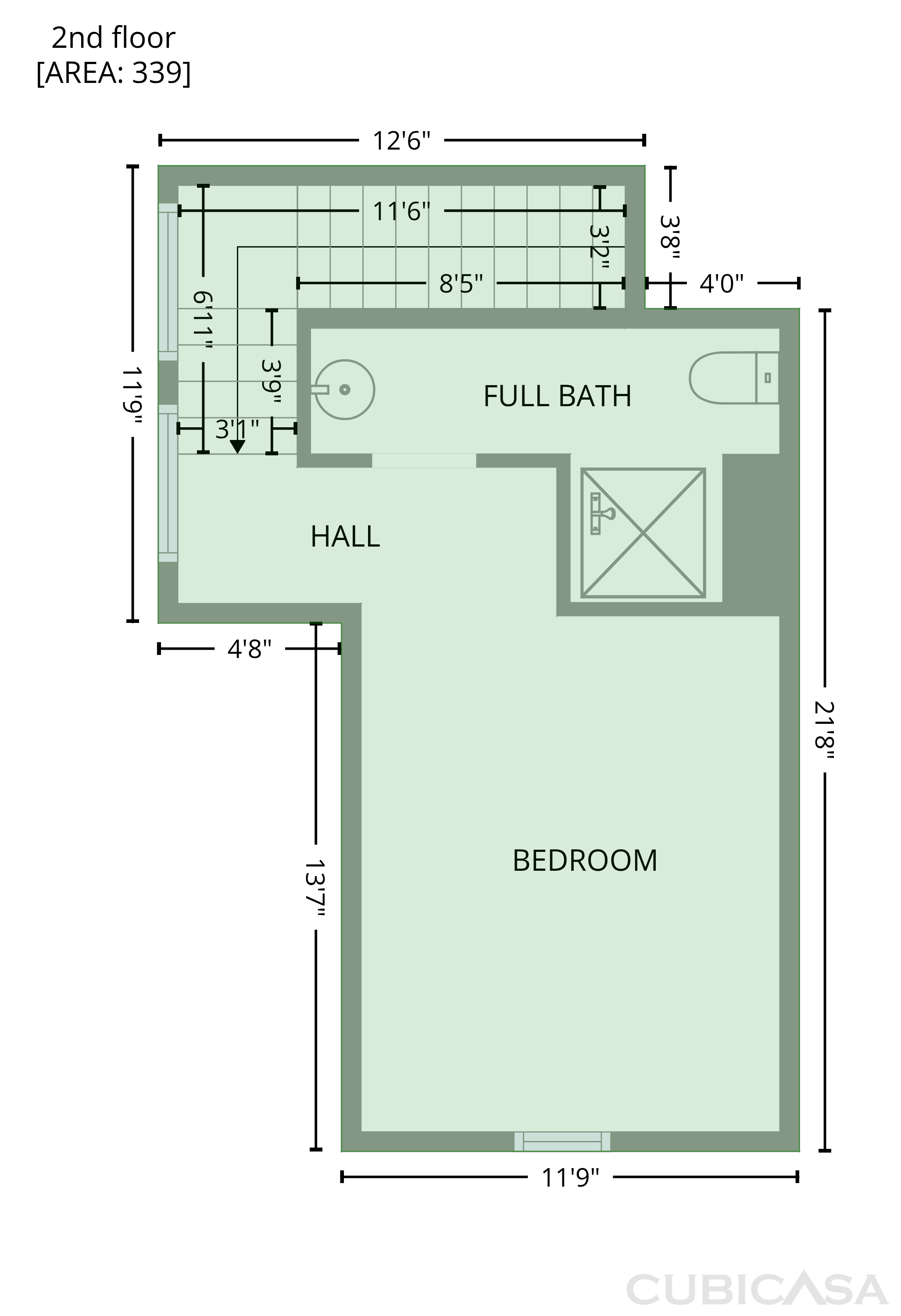 Third Floor of 212 Westwind Dr, Newnan, GA