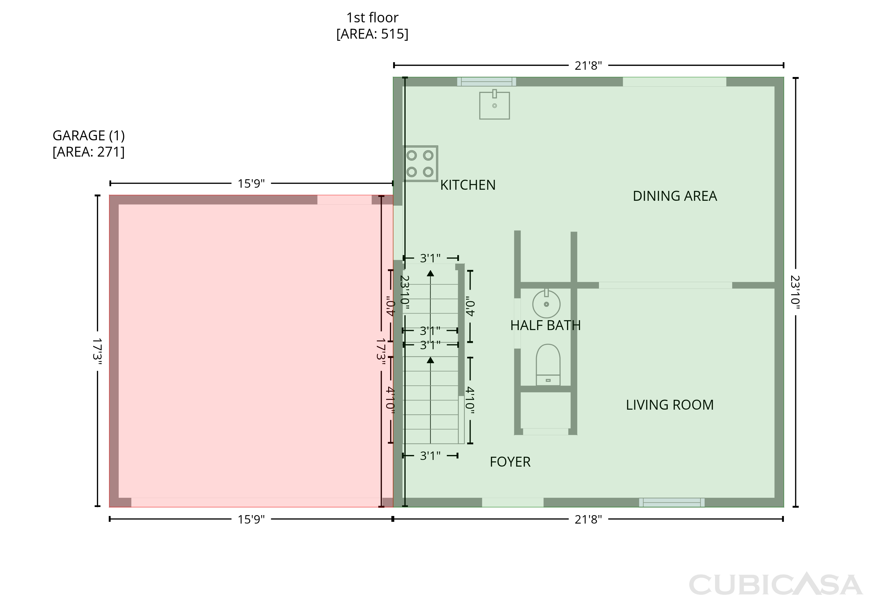 Floor 4 of 654 Diamond Cir, Ravenna, OH