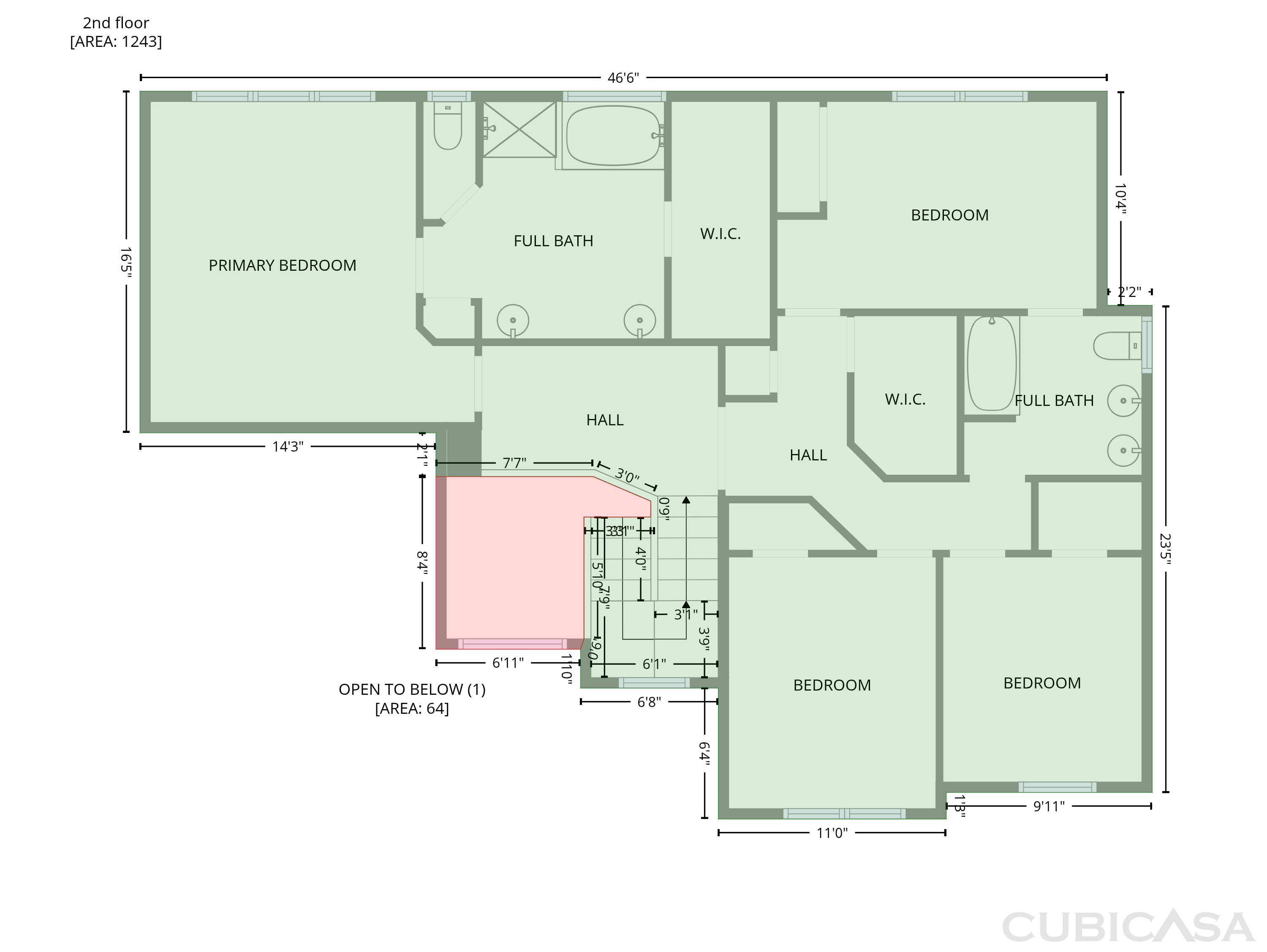 Second Floor of 8141 Long Nook Ln, Charlotte, NC