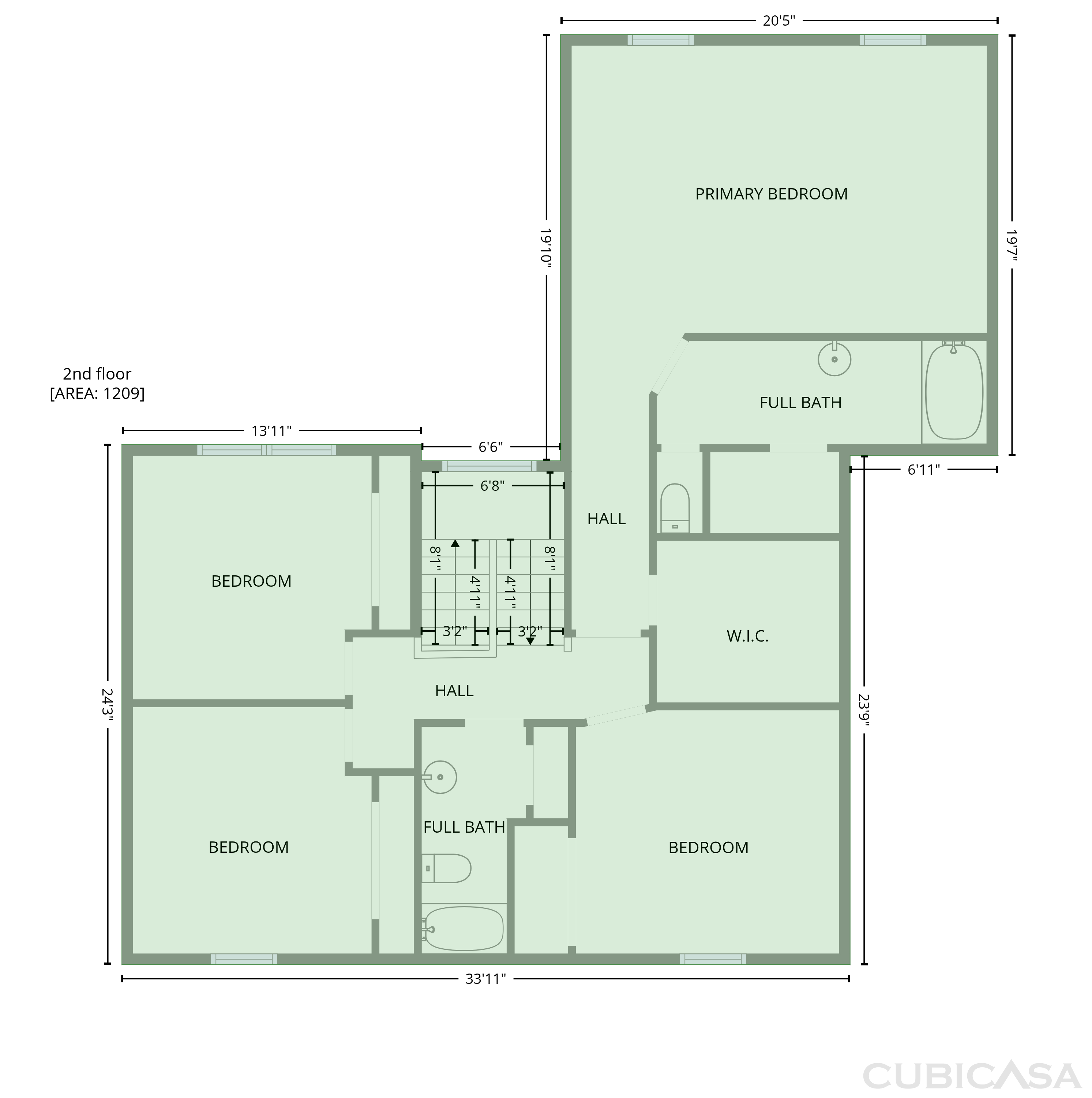 Second Floor of 1913 Foust Rd, Greensboro, NC