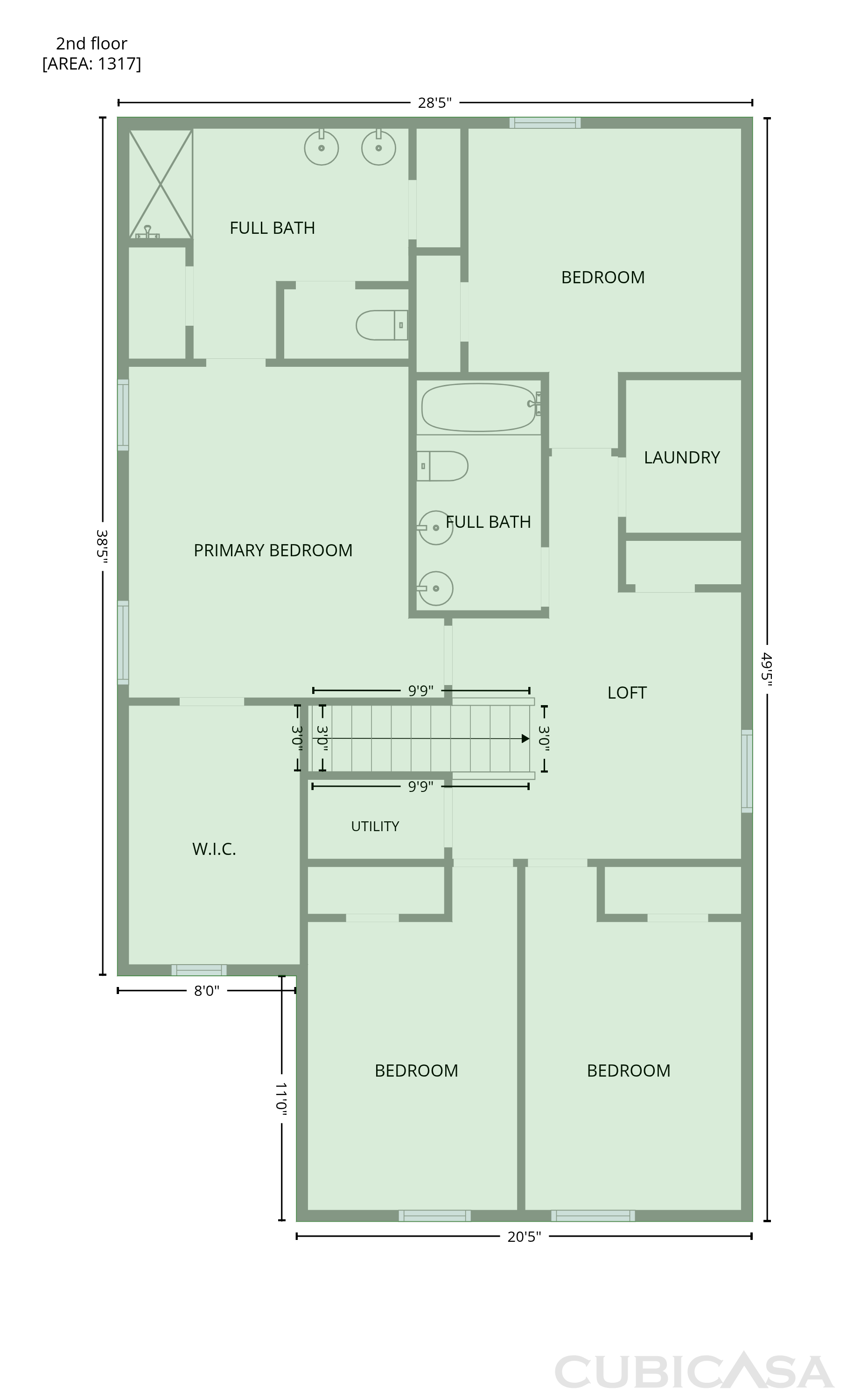 Second Floor of 16176 Soft Fern Trce, Odessa, FL