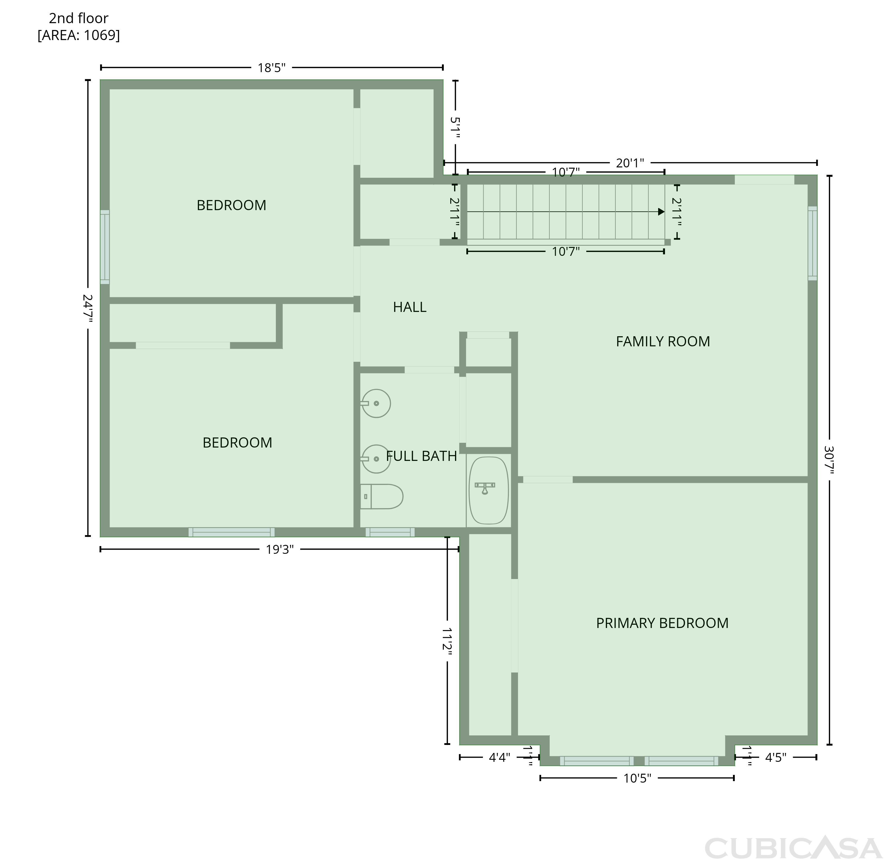 Second Floor of 6623 Ambrose Cir, Temple, TX
