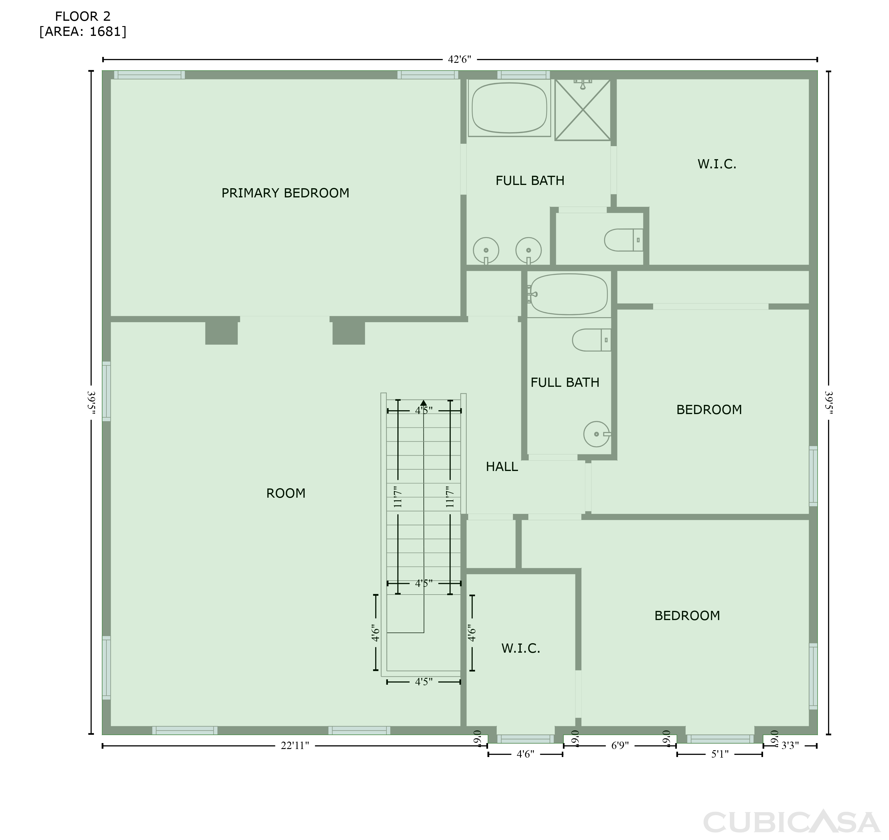 Second Floor of 12330 Deersong Dr, Jacksonville, FL