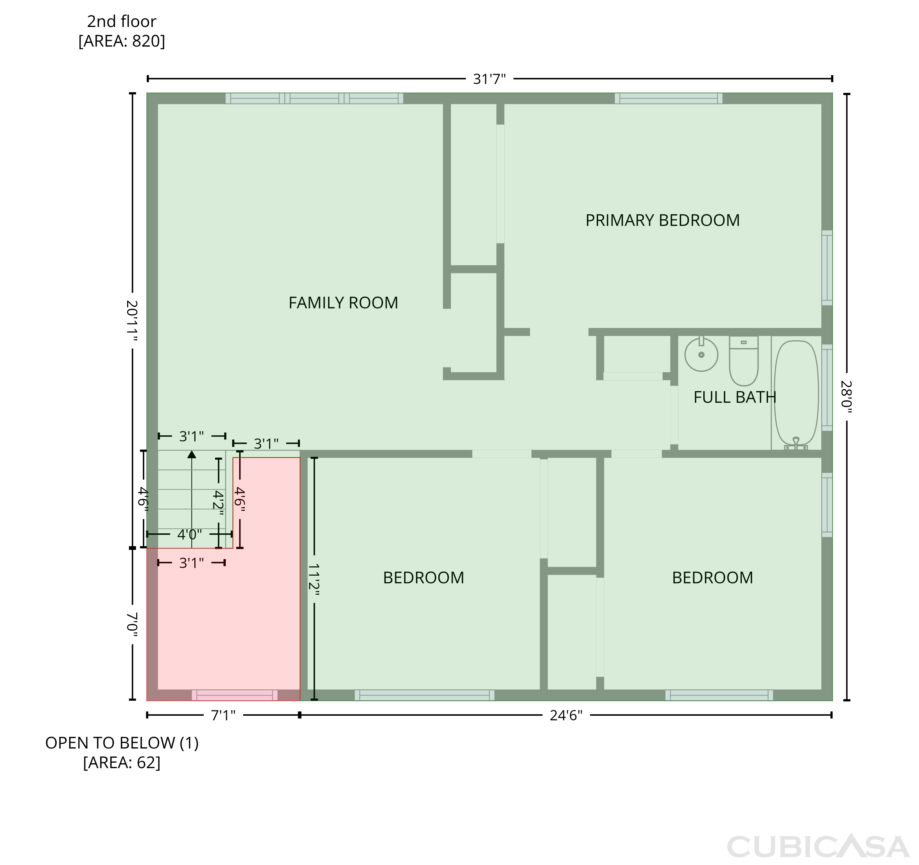 Third Floor of 325 19th Court Cir NE, Center Point, AL