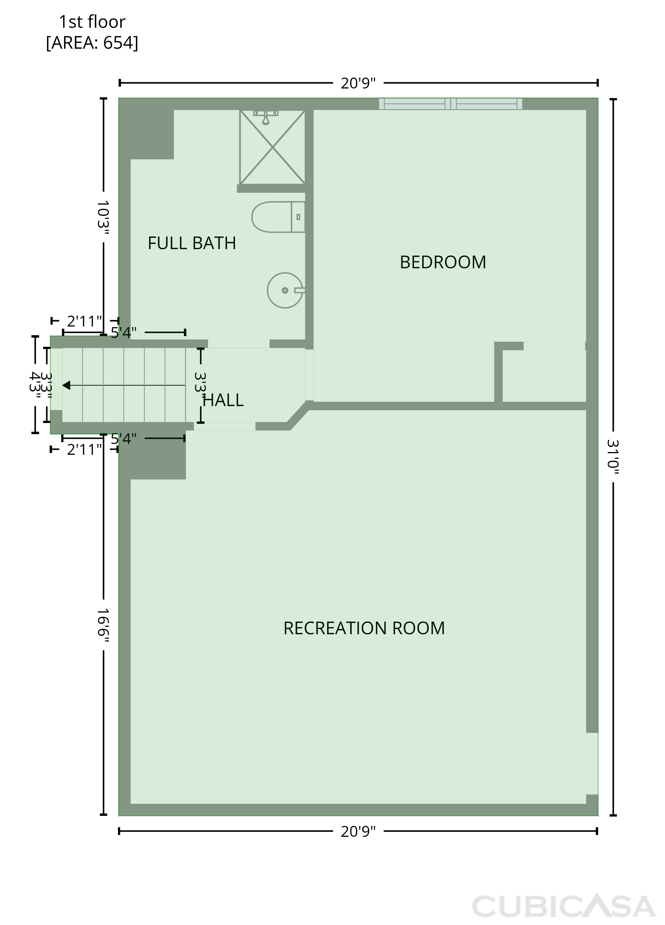 Main Floor of 31 Stiles Ct SW, Cartersville, GA