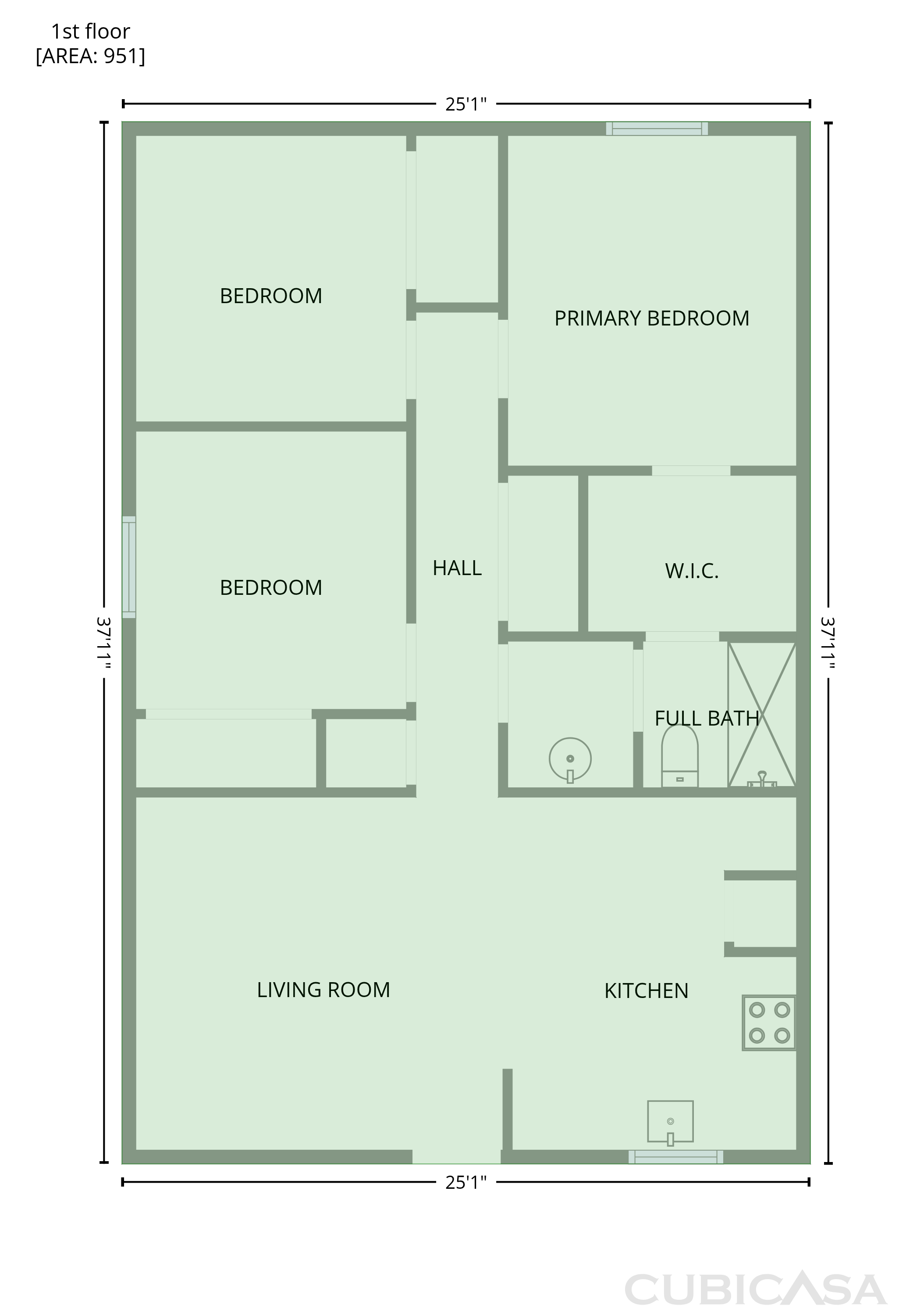 Main Floor of 236 Lawton St, San Antonio, TX