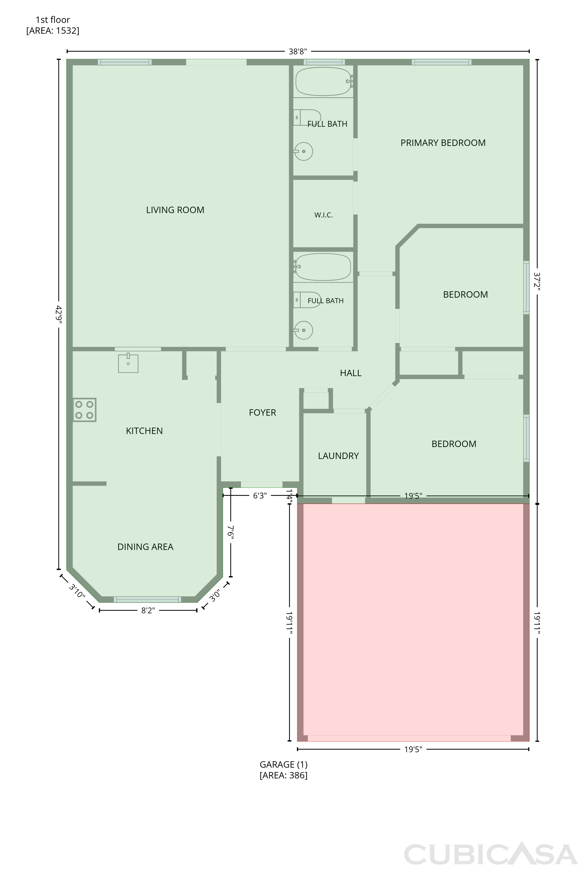 Main Floor of 10564 W Buena Vista Dr, Arizona City, AZ