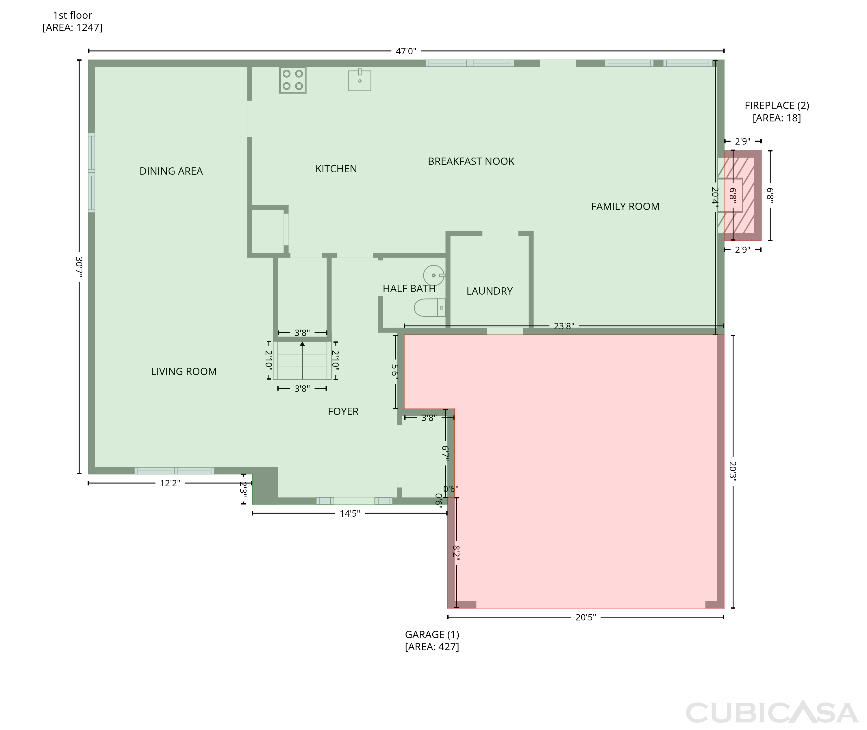 Main Floor of 5259 Baysdon Cir, Indianapolis, IN