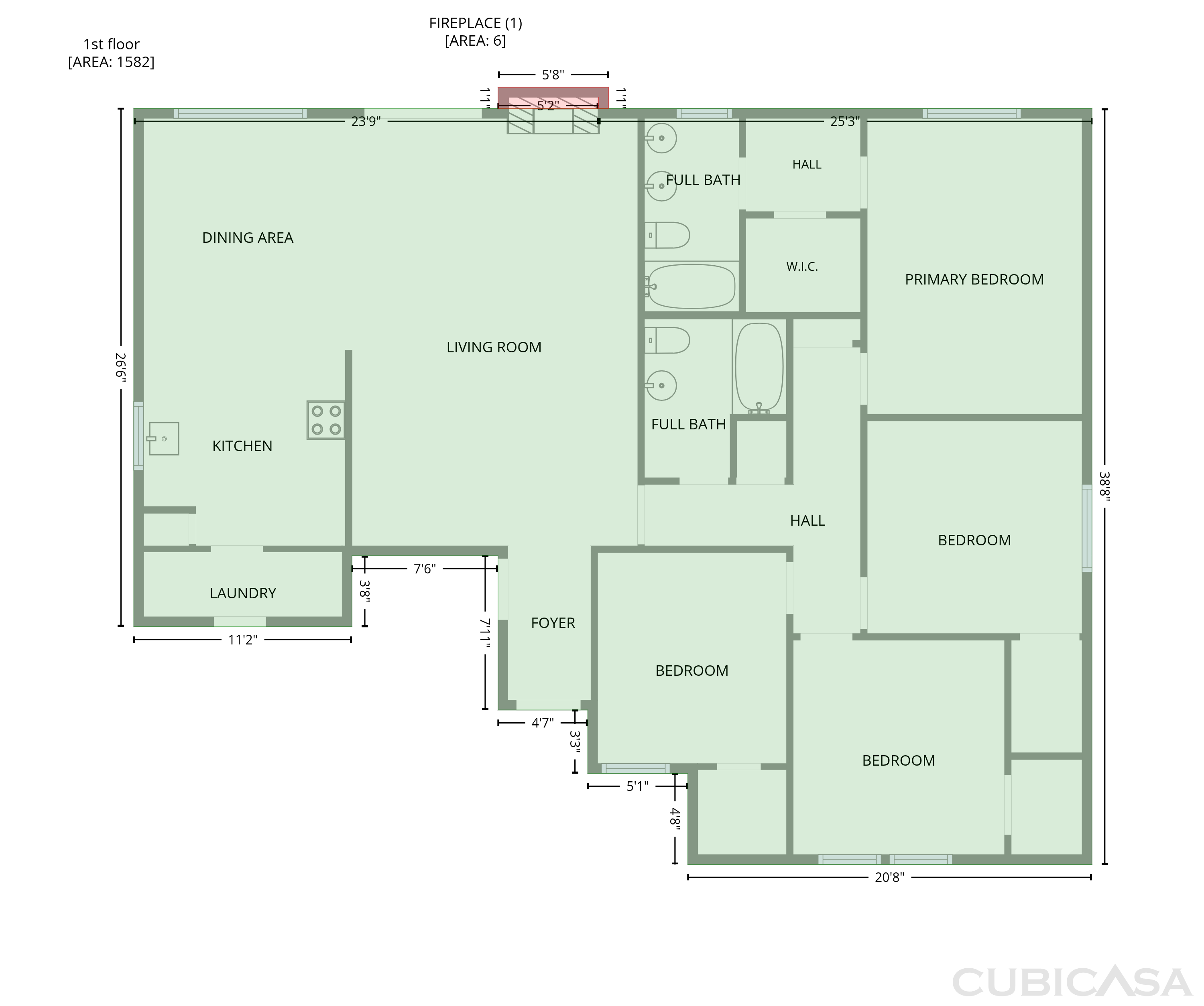 Main Floor of 2527 Holt Rd, Arlington, TX