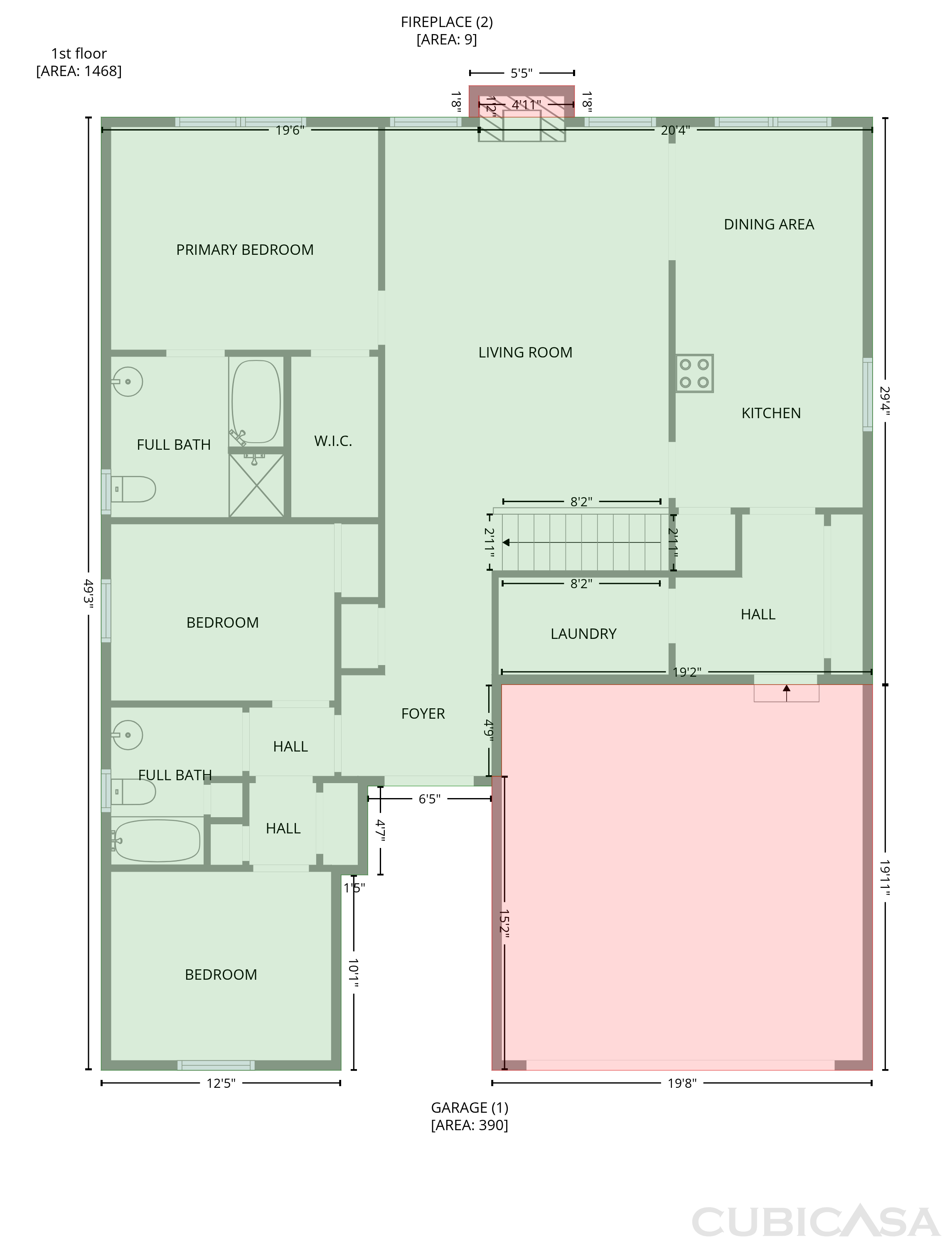 Second Floor of 5988 Treetops Dr, Romulus, MI