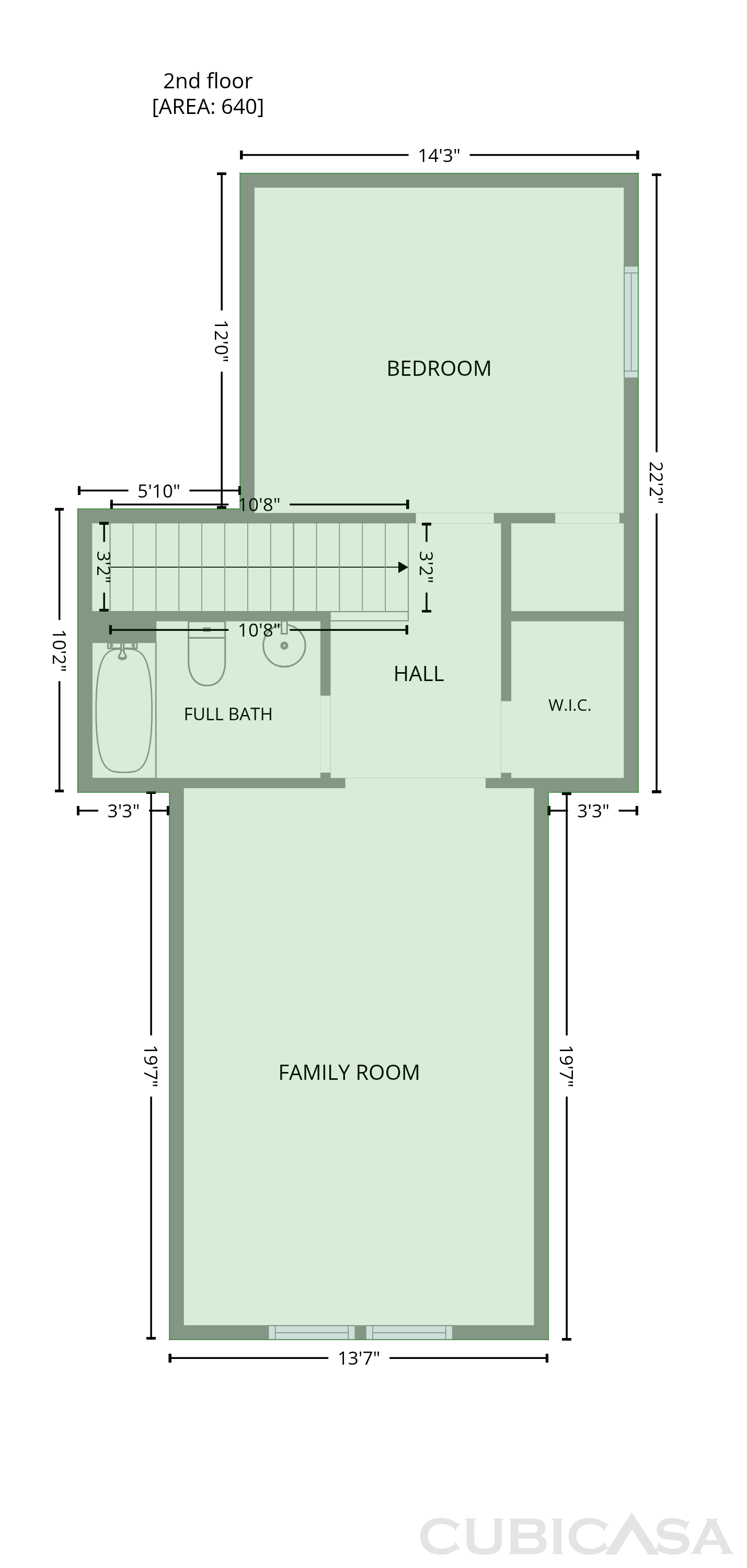 Second Floor of 1008 Channel Drop Loop, Zebulon, NC
