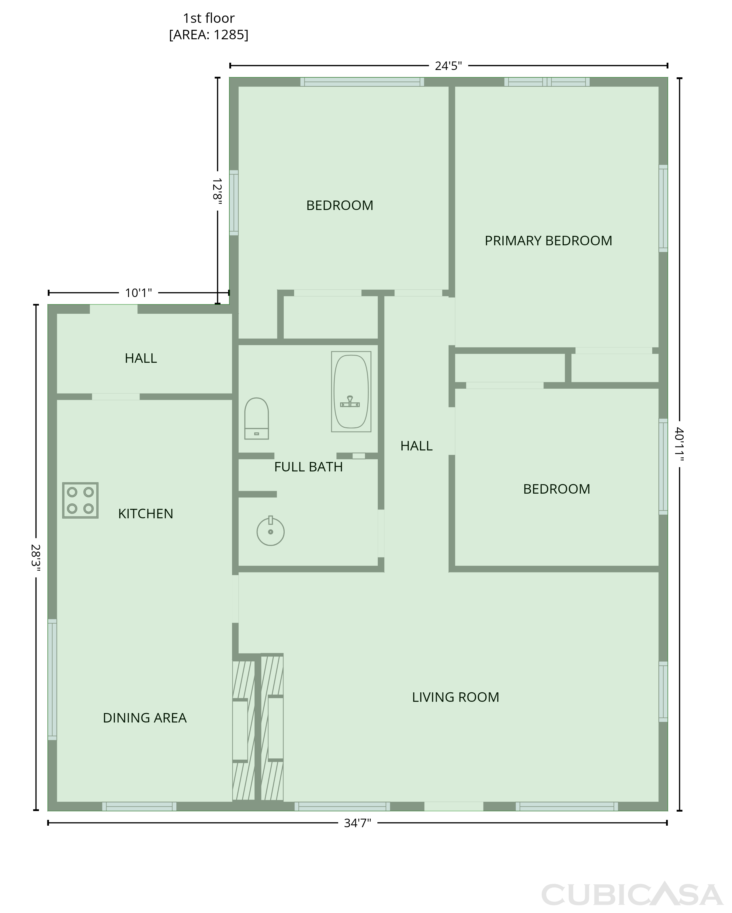 Main Floor of 1306 Morningside Dr, Lake Wales, FL
