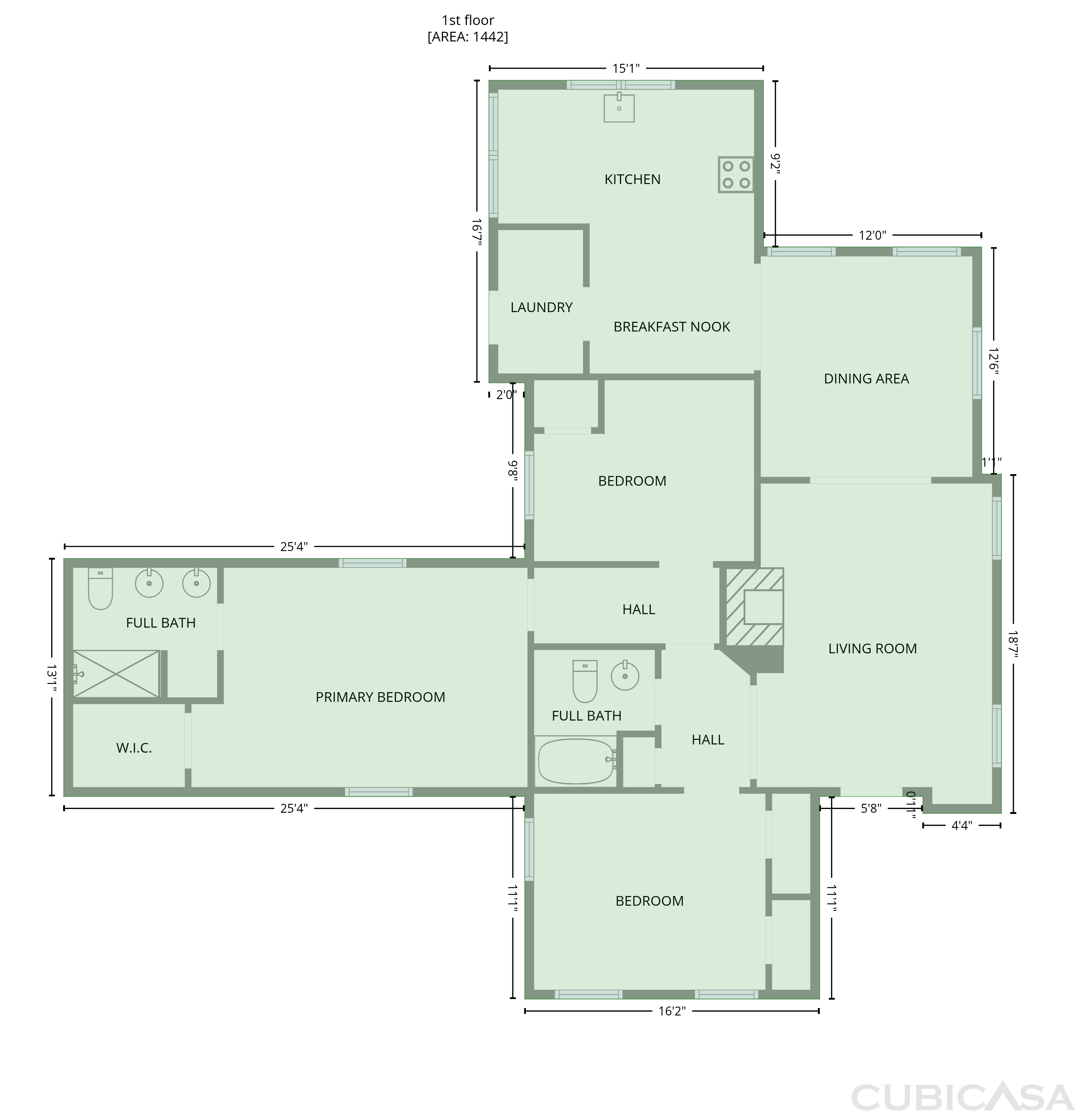 Main Floor of 1 Kenilworth Ave, Sumter, SC