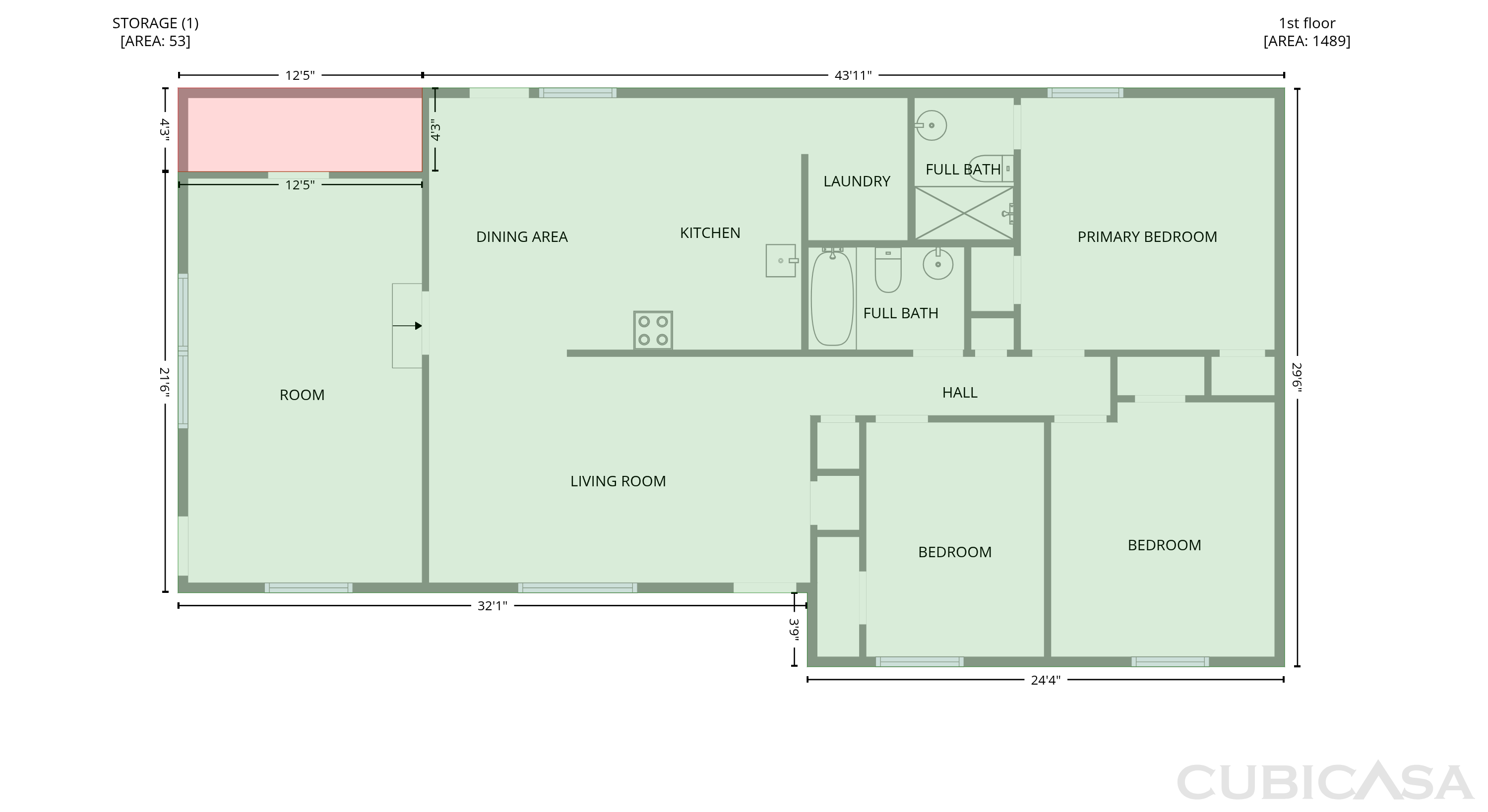 Main Floor of 1004 Vesper Ln, Fayetteville, NC