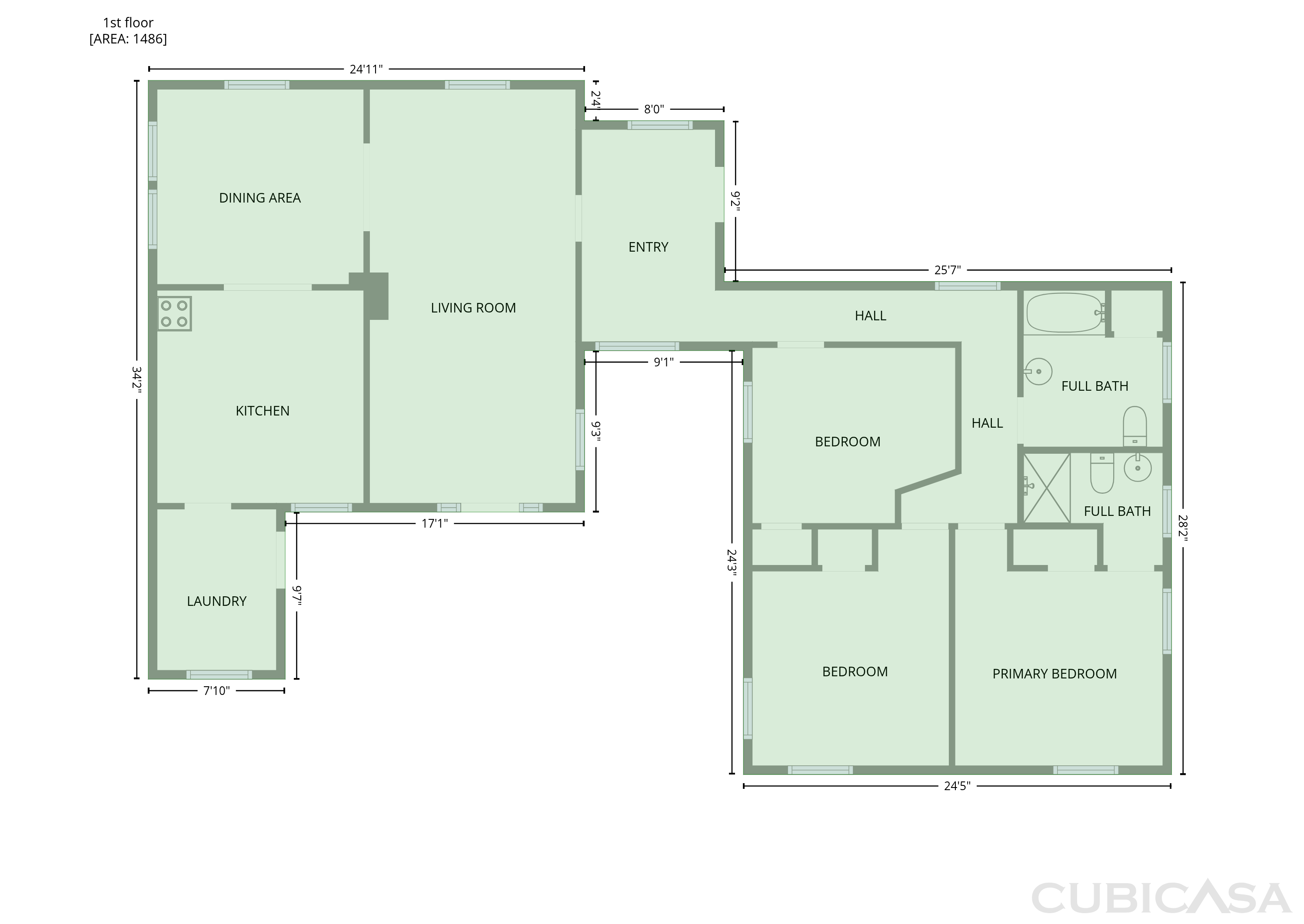Main Floor of 4800 Leonard Ave, Henrico, VA