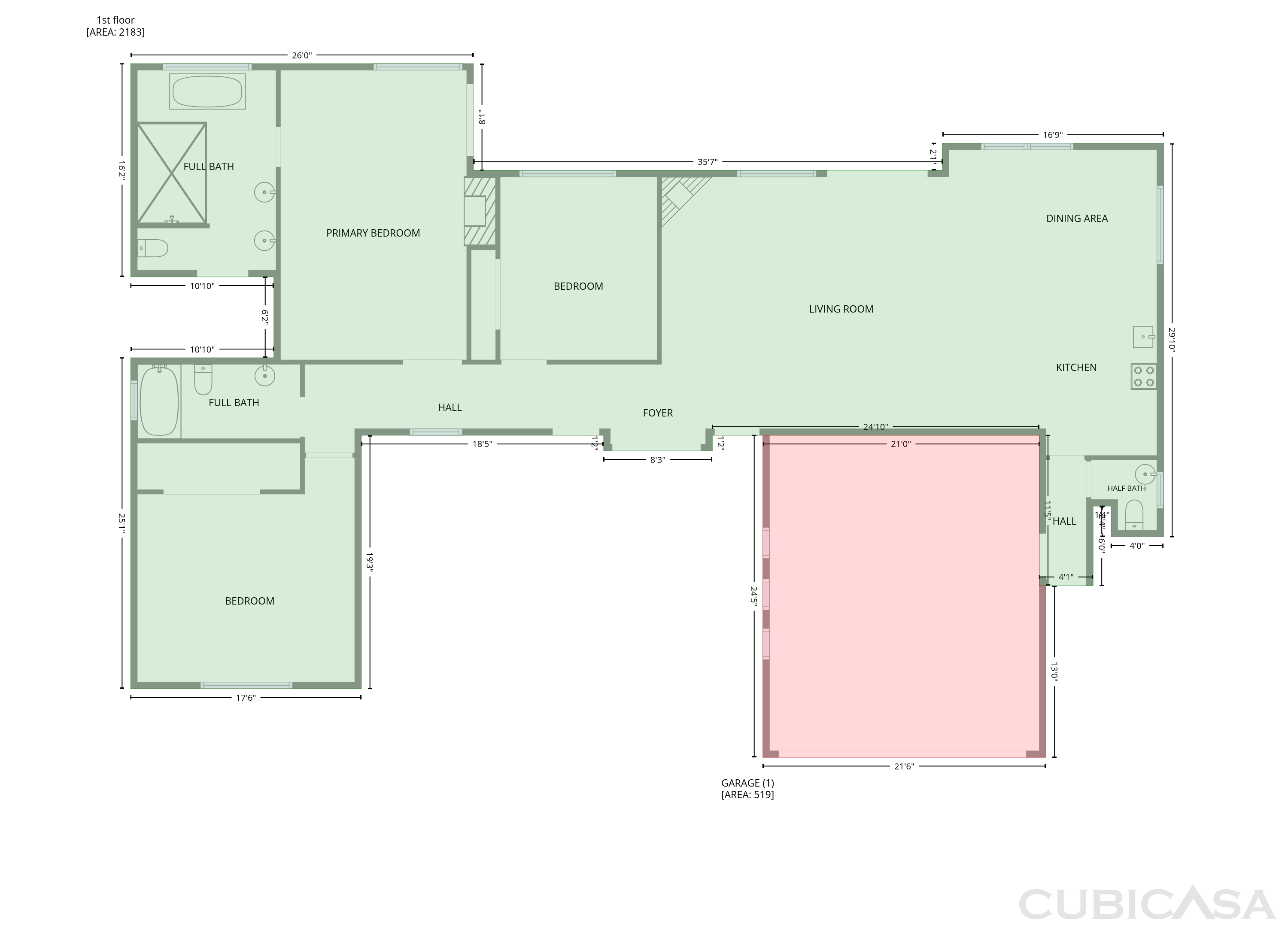 Main Floor of 5935 Buena Suerte Rd, Yucca Valley, CA