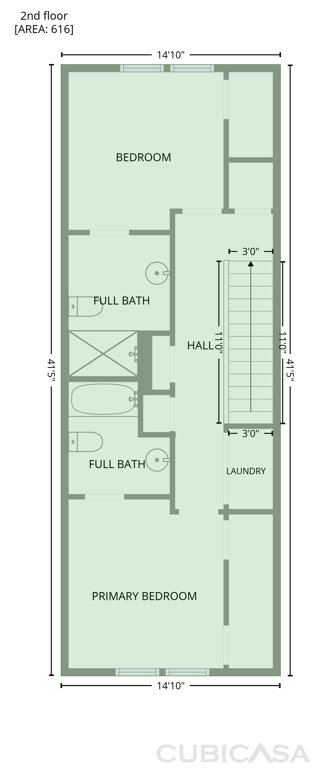 Second Floor of 882 Rotary Rd, Jacksonville, FL