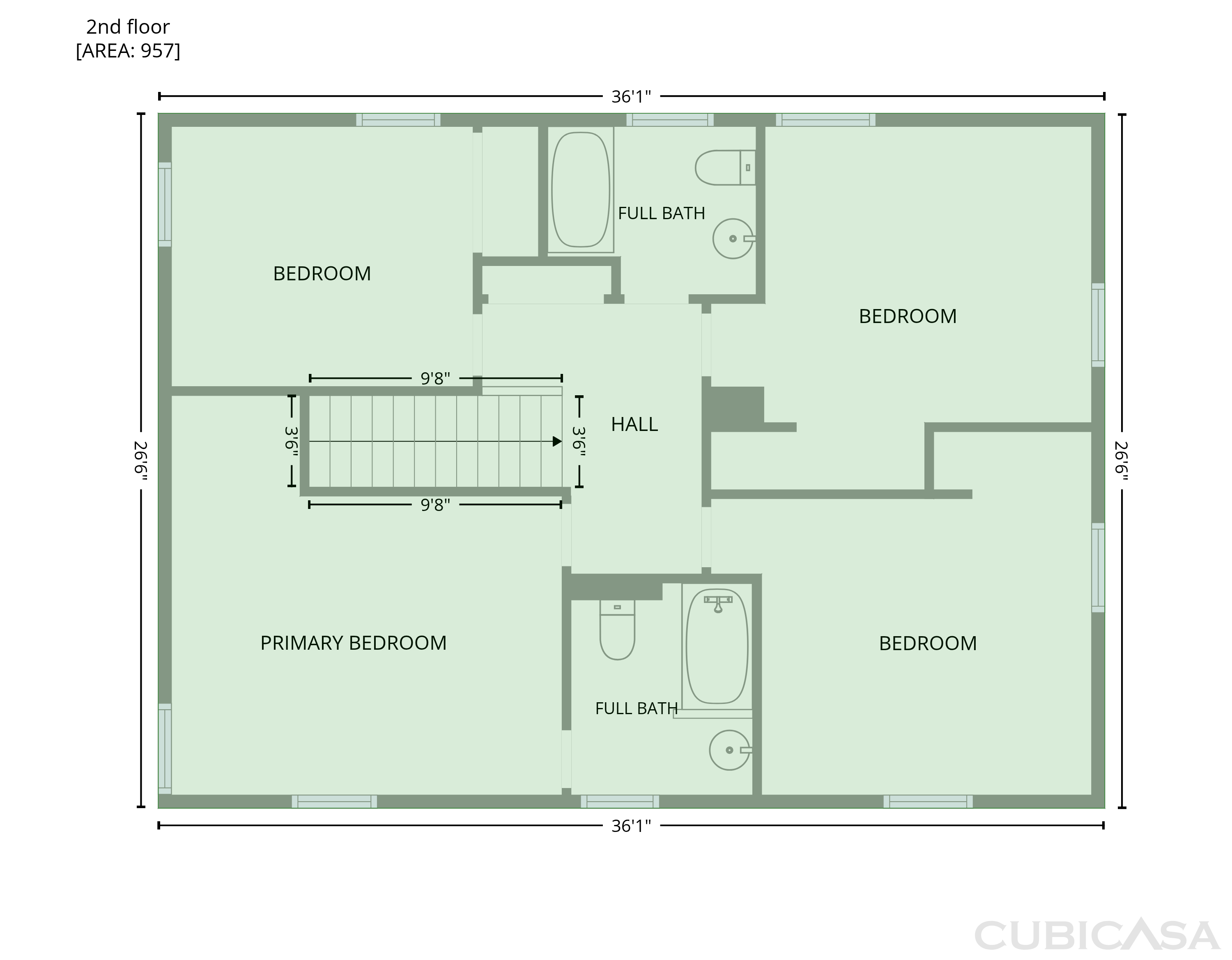 Second Floor of 800 Edinburgh Dr, Jamestown, NC