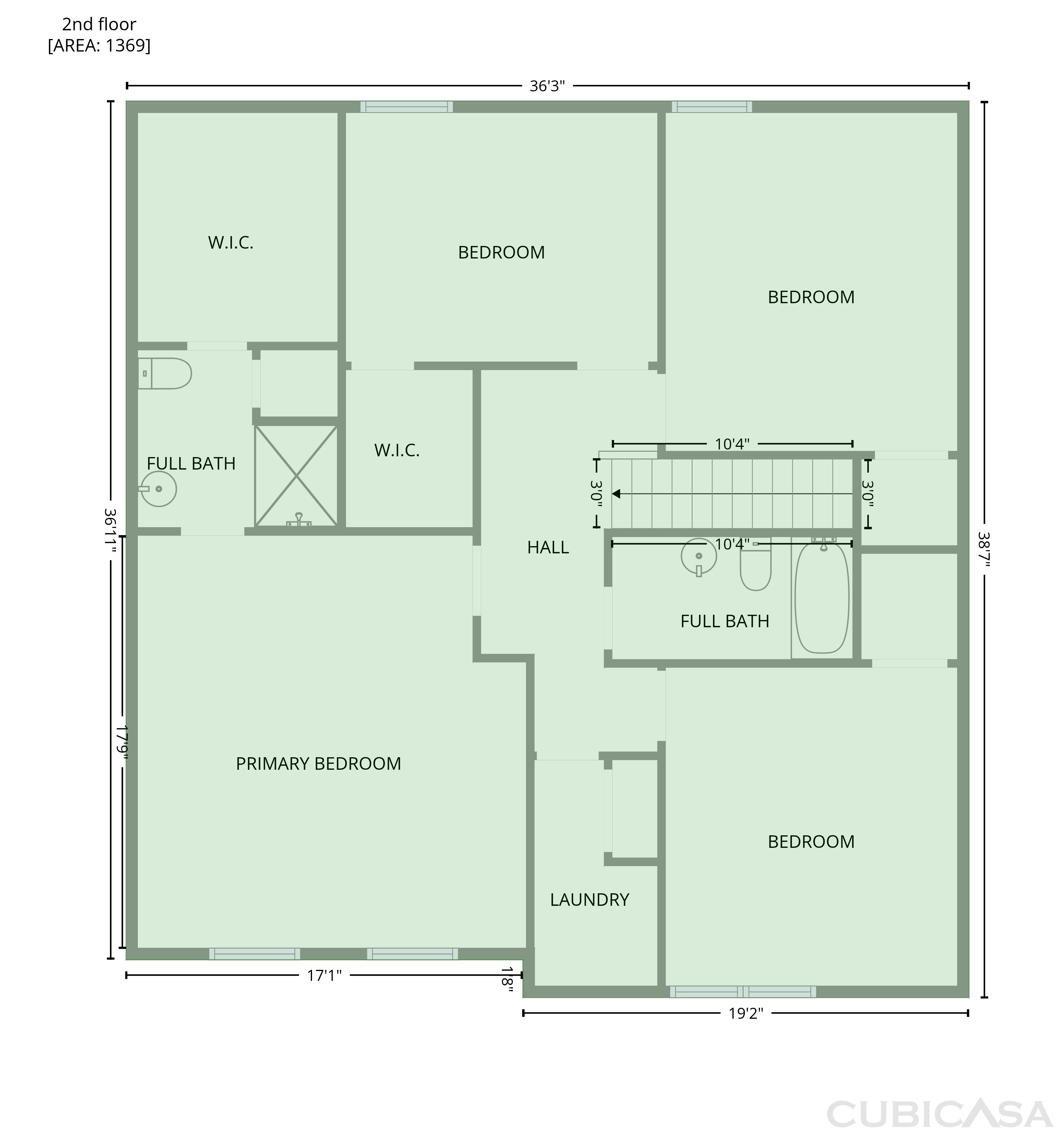 Second Floor of 106 Denali Cir, Elgin, SC