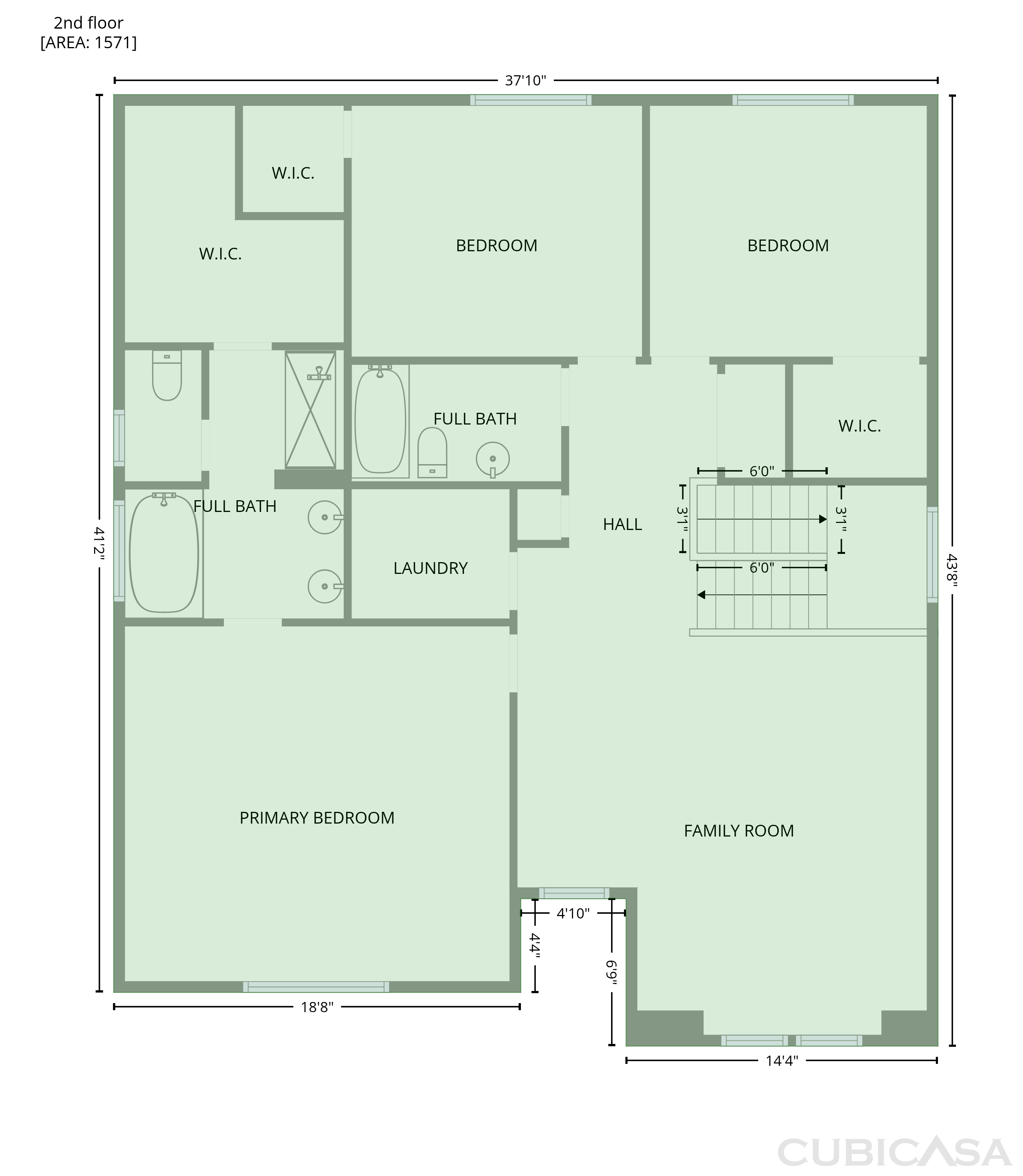Second Floor of 8699 Bynum Dr, Colorado Springs, CO