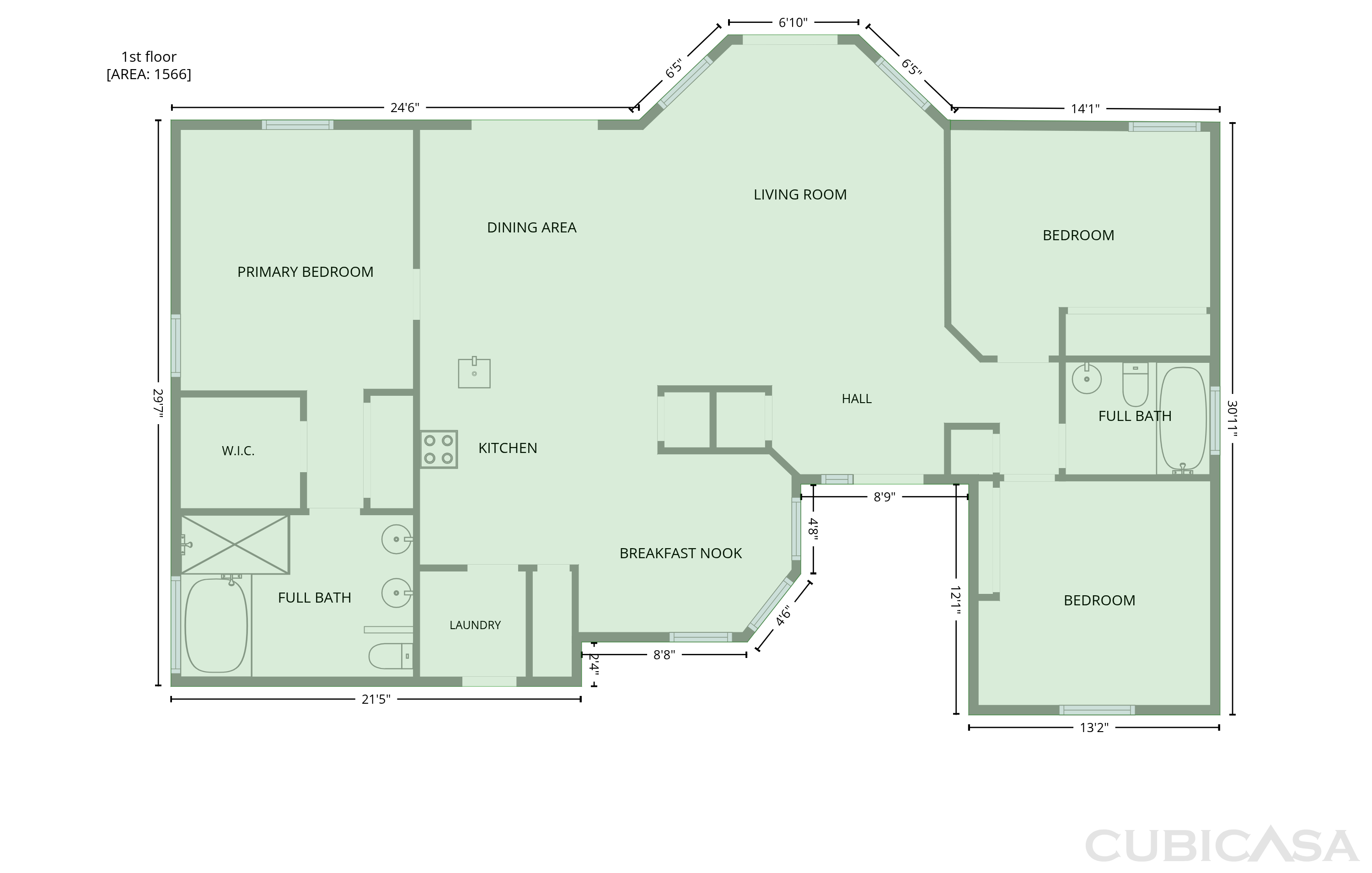 Main Floor of 400 46th Ct, Vero Beach, FL