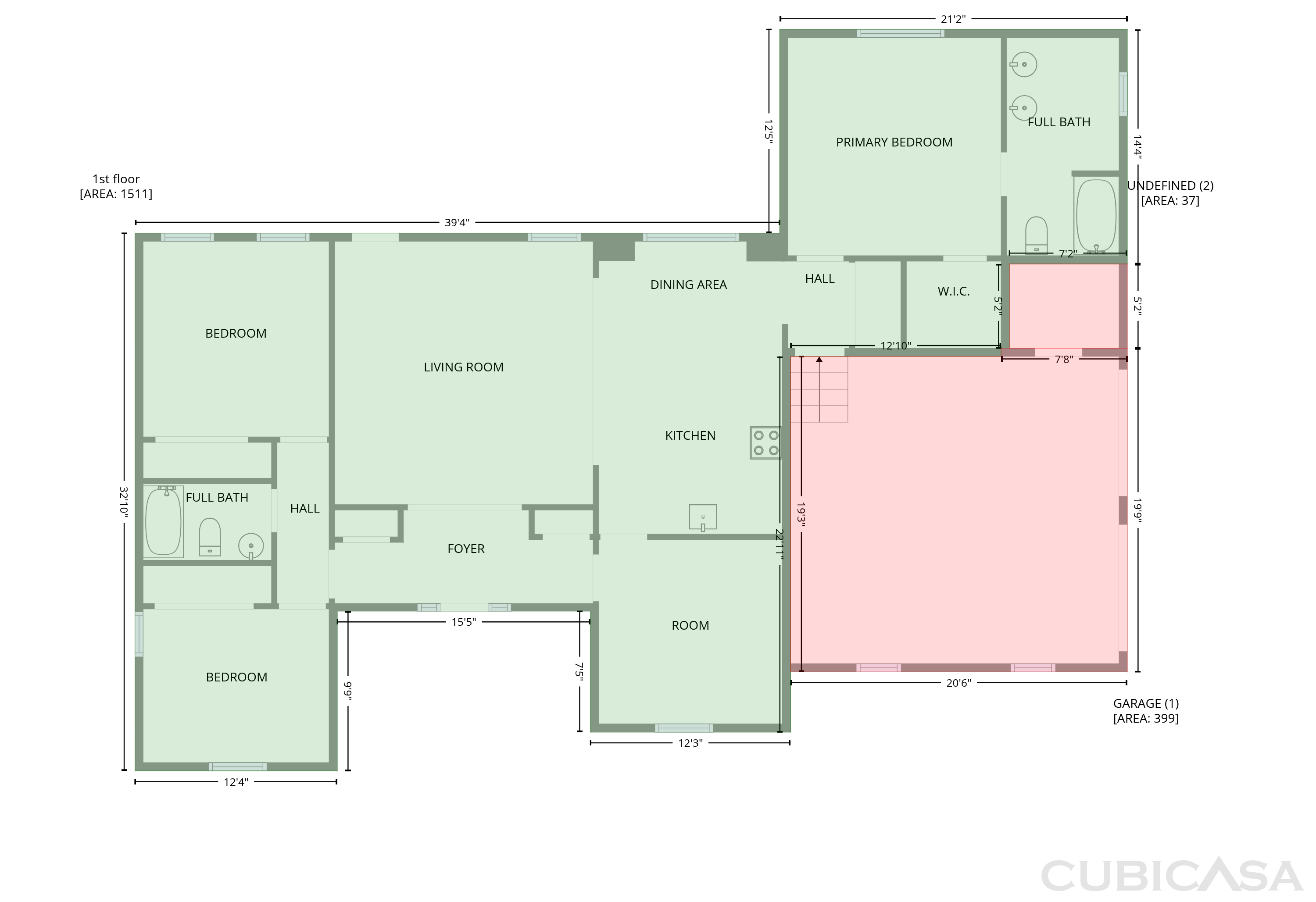 Main Floor of 972 Darby Rd, Chester, SC