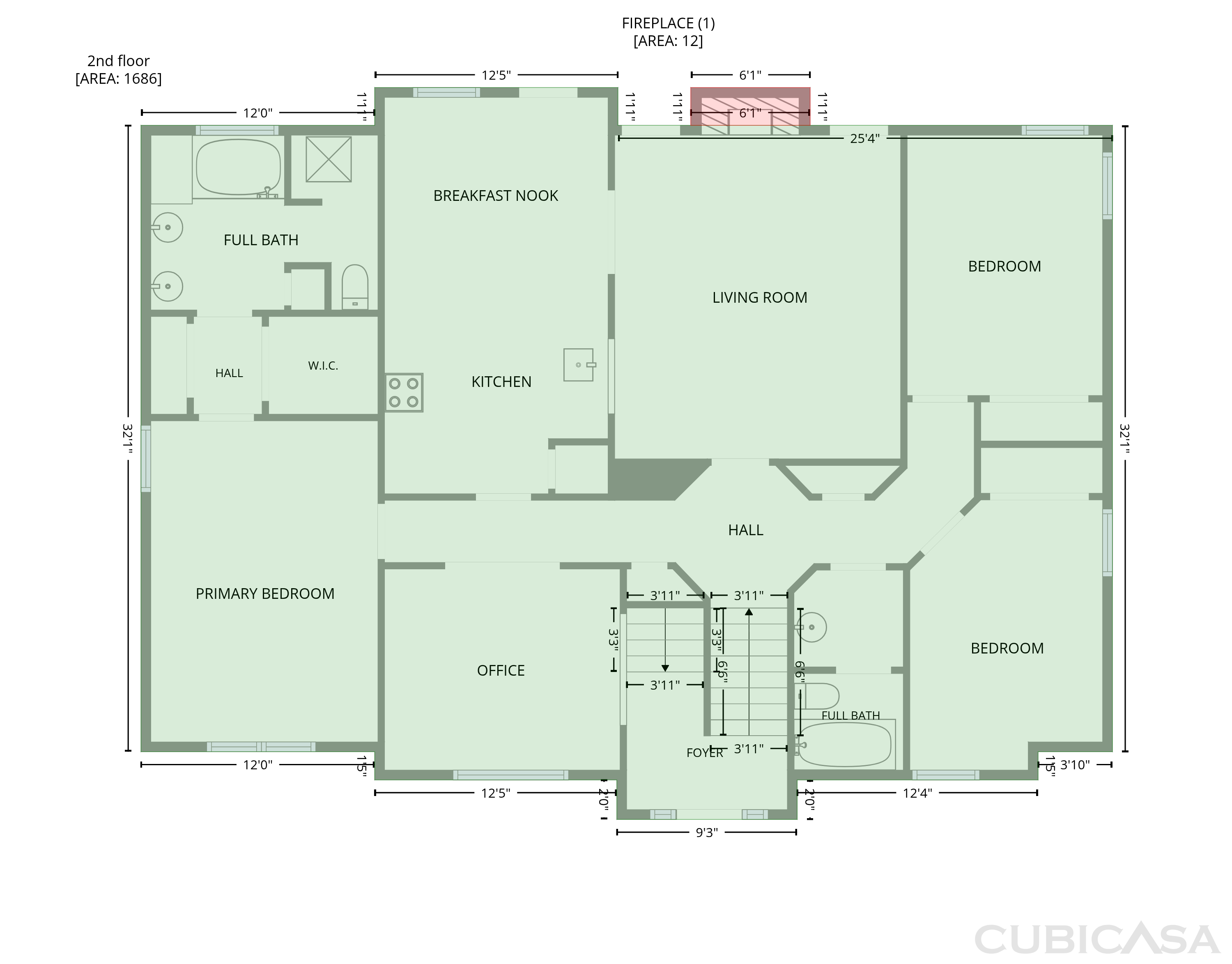 Second Floor of 4468 Karron Dr, Powder Springs, GA