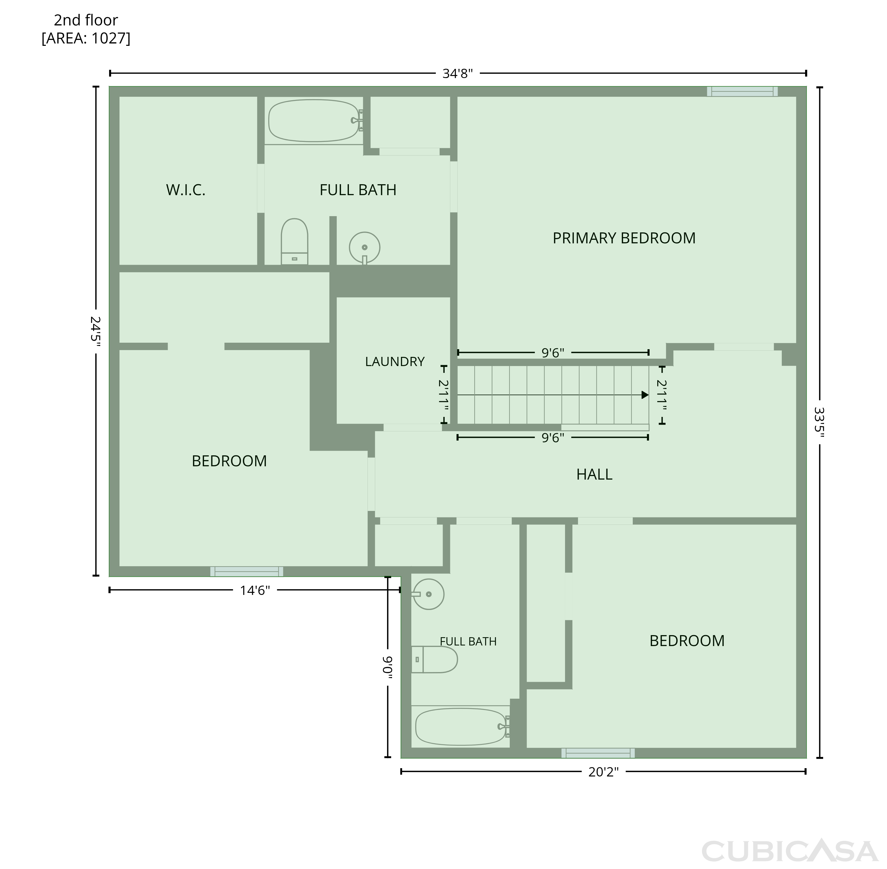 Third Floor of 836 Castilla Way, Winder, GA