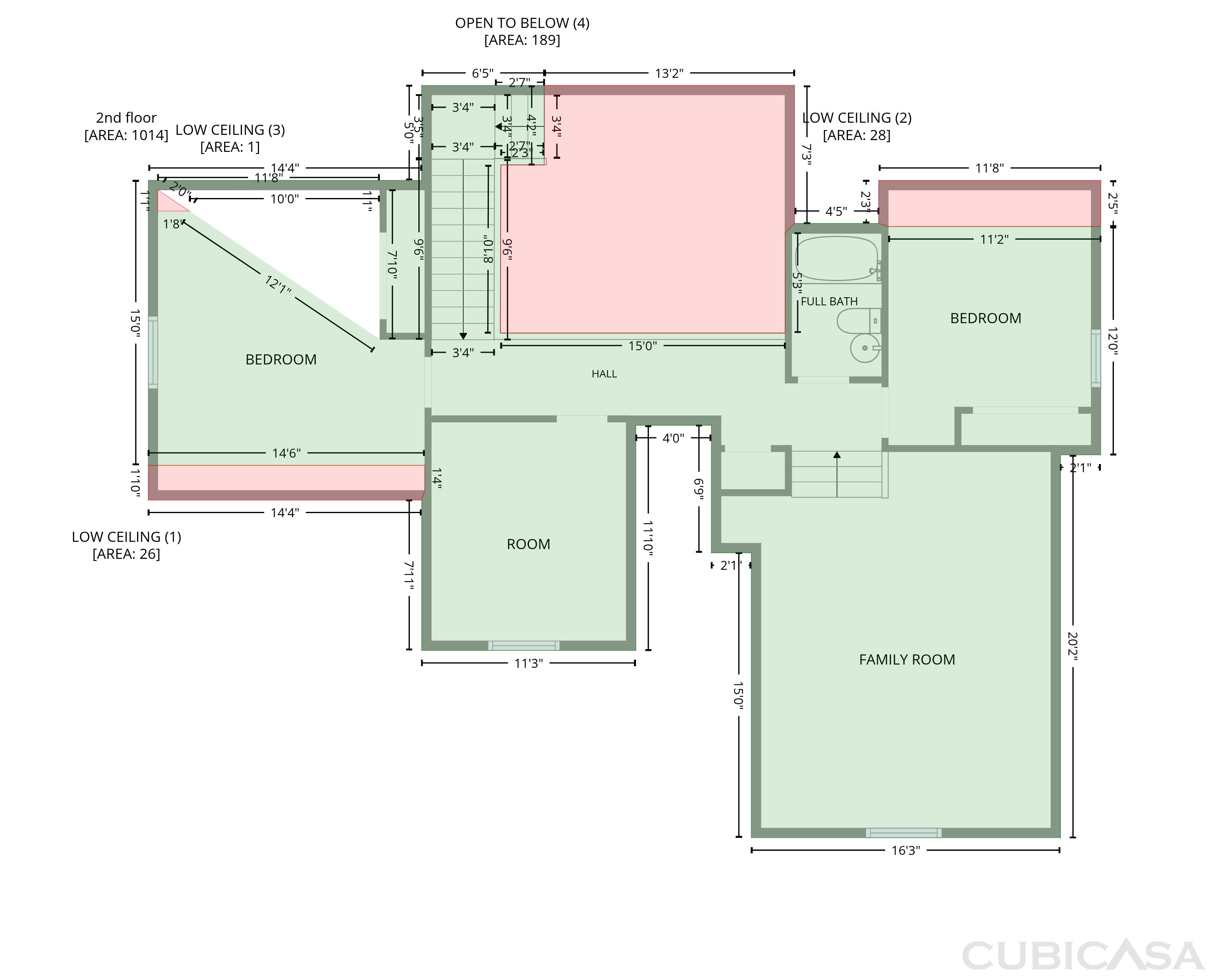 Second Floor of 3418 Shady Forest Dr, Murfreesboro, TN