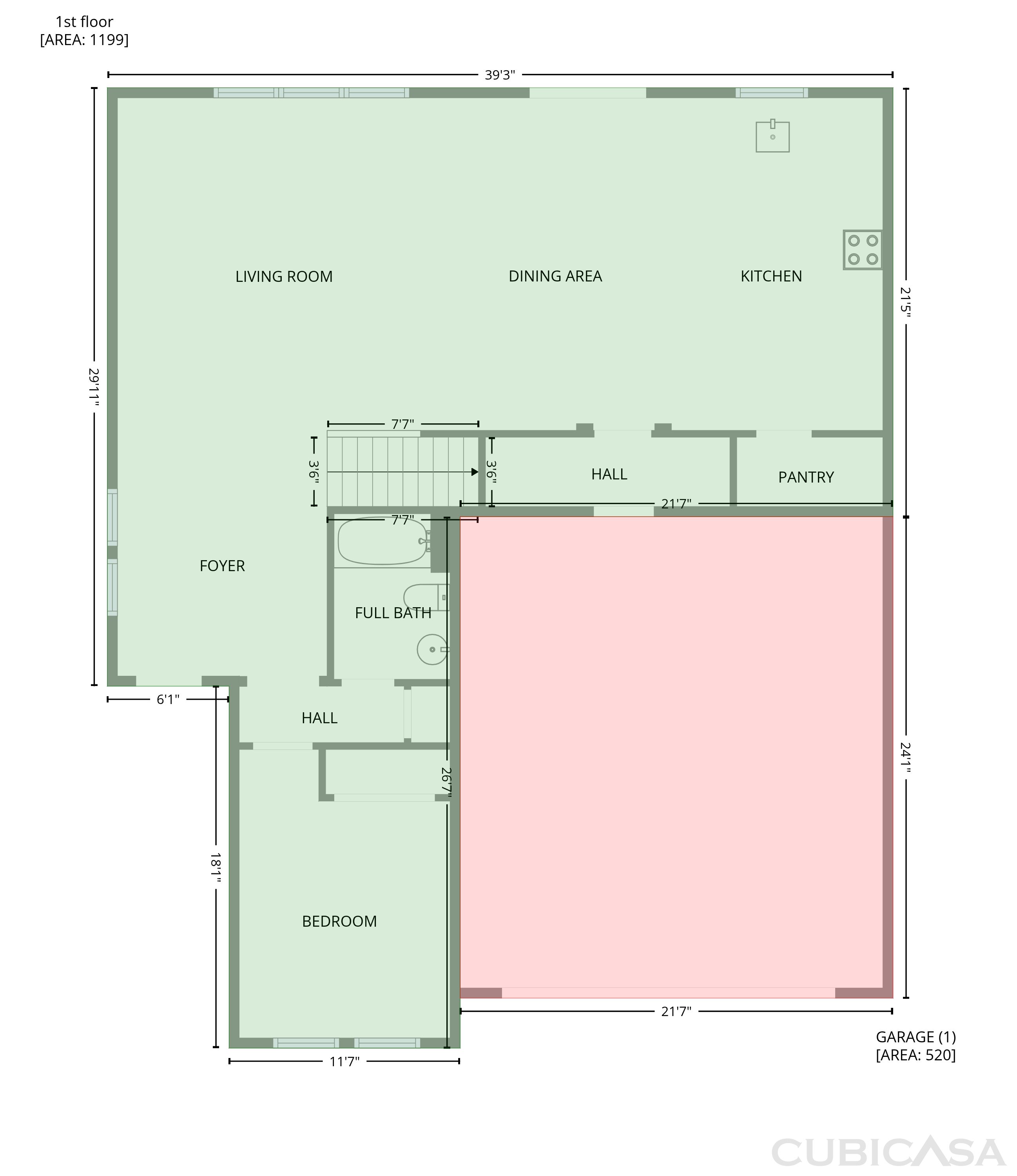 Main Floor of 811 Maple Leaf Loop, Winter Springs, FL