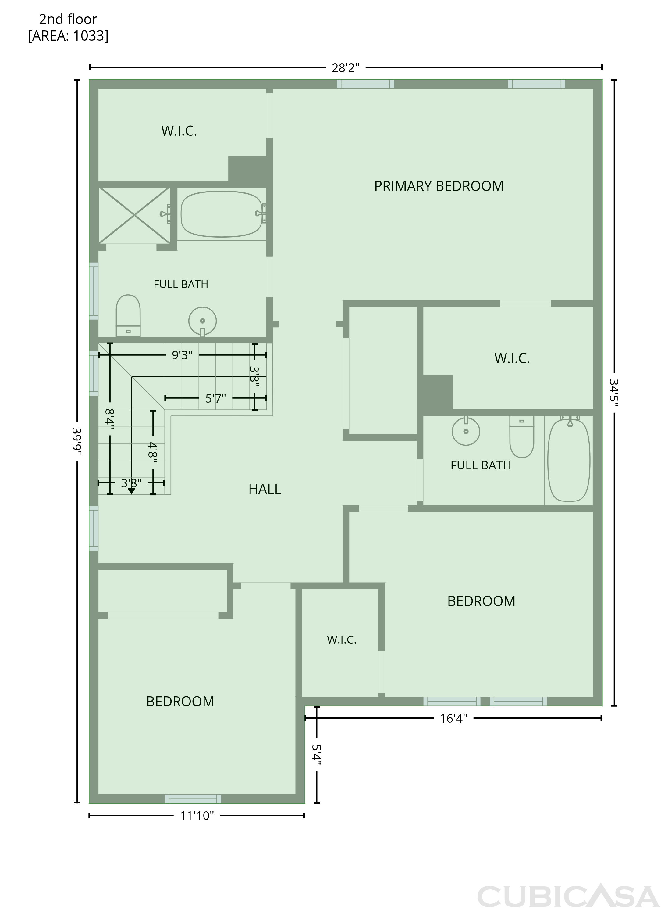 Second Floor of 3970 Hibiscus Dr, Little River, SC