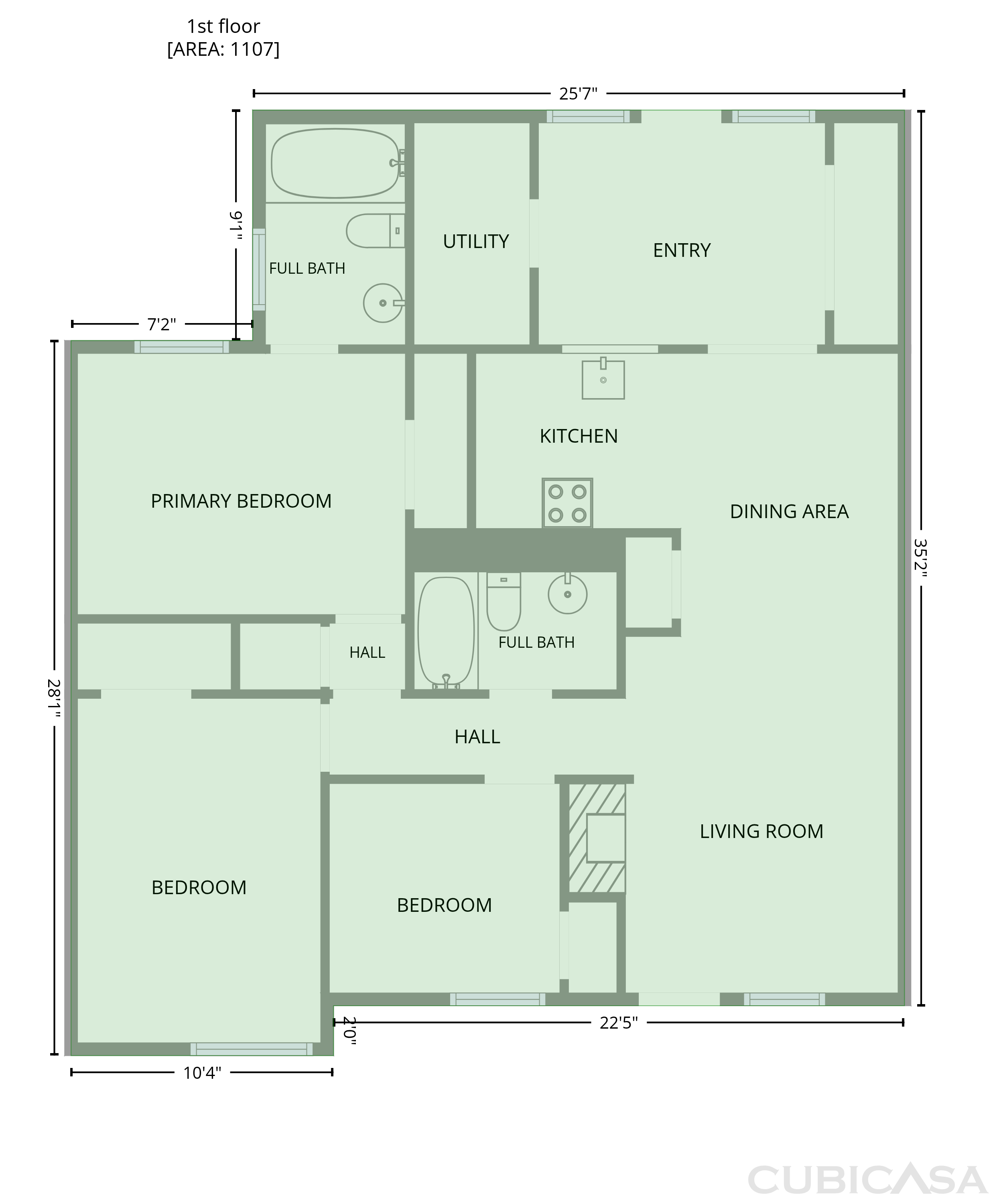 Main Floor of 4002 S Lazy Palm Dr, Tucson, AZ