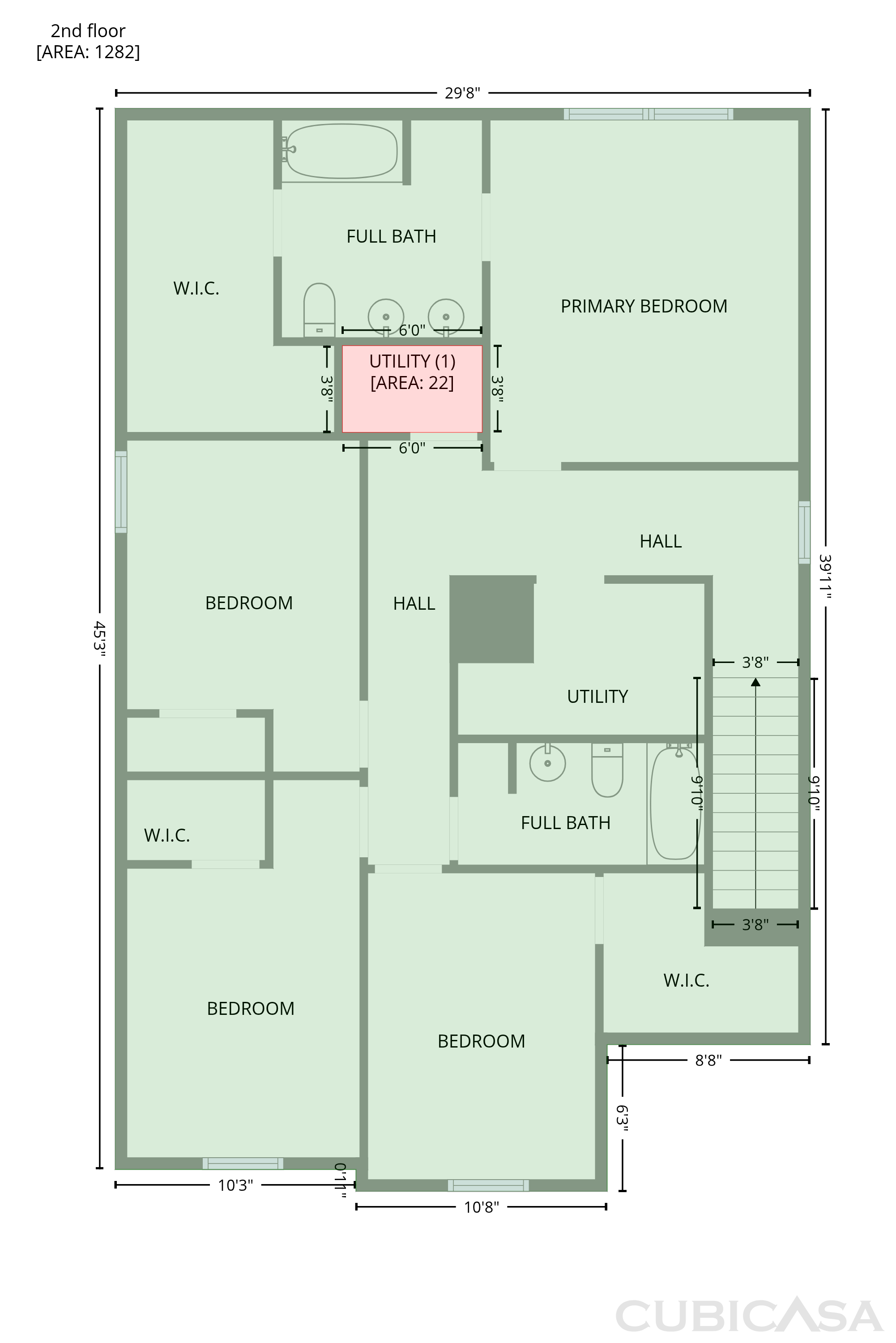 Second Floor of 667 Farmstead Trl, Inman, SC