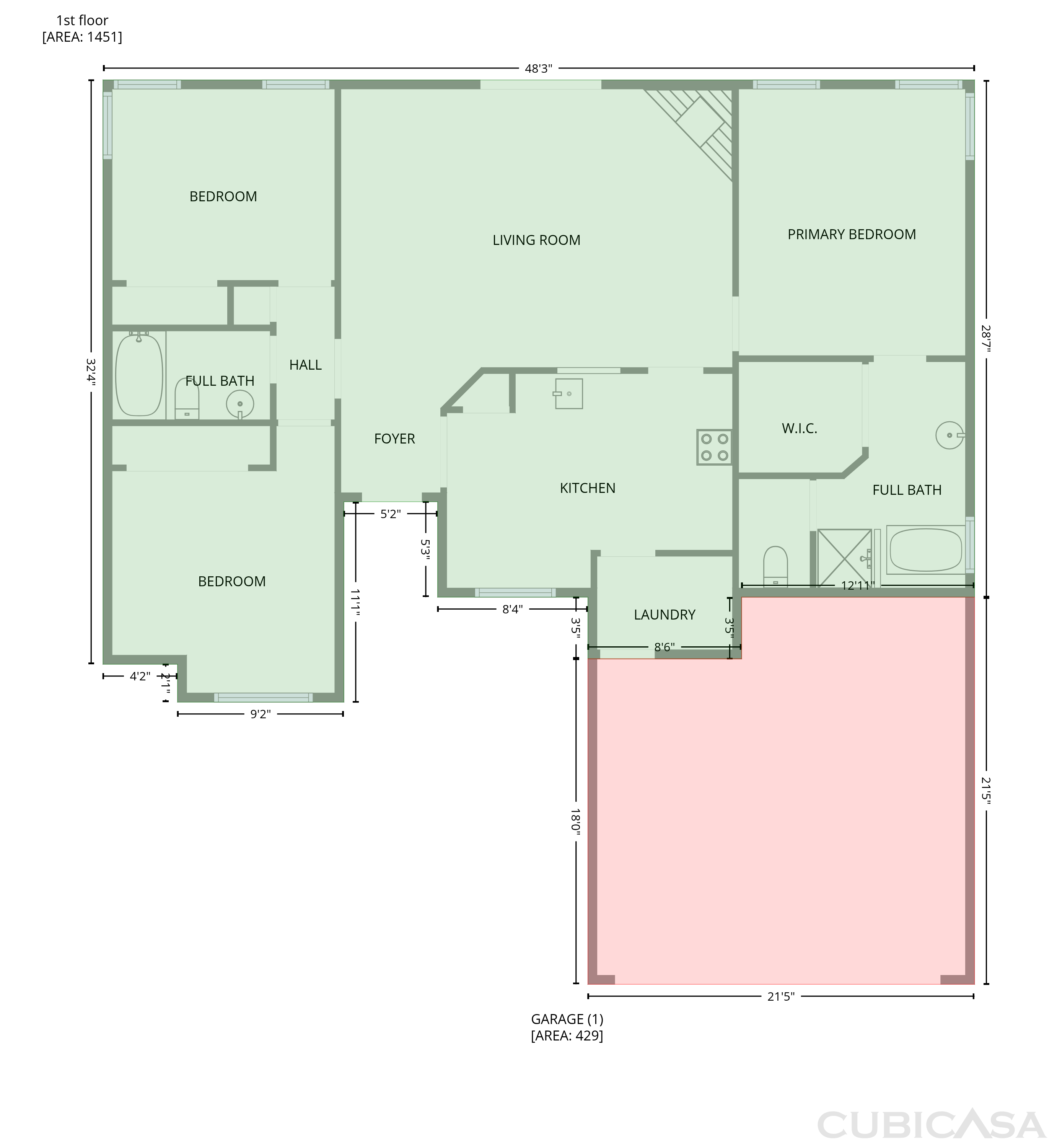 Main Floor of 7176 Windmill Creek Rd, Charleston, SC