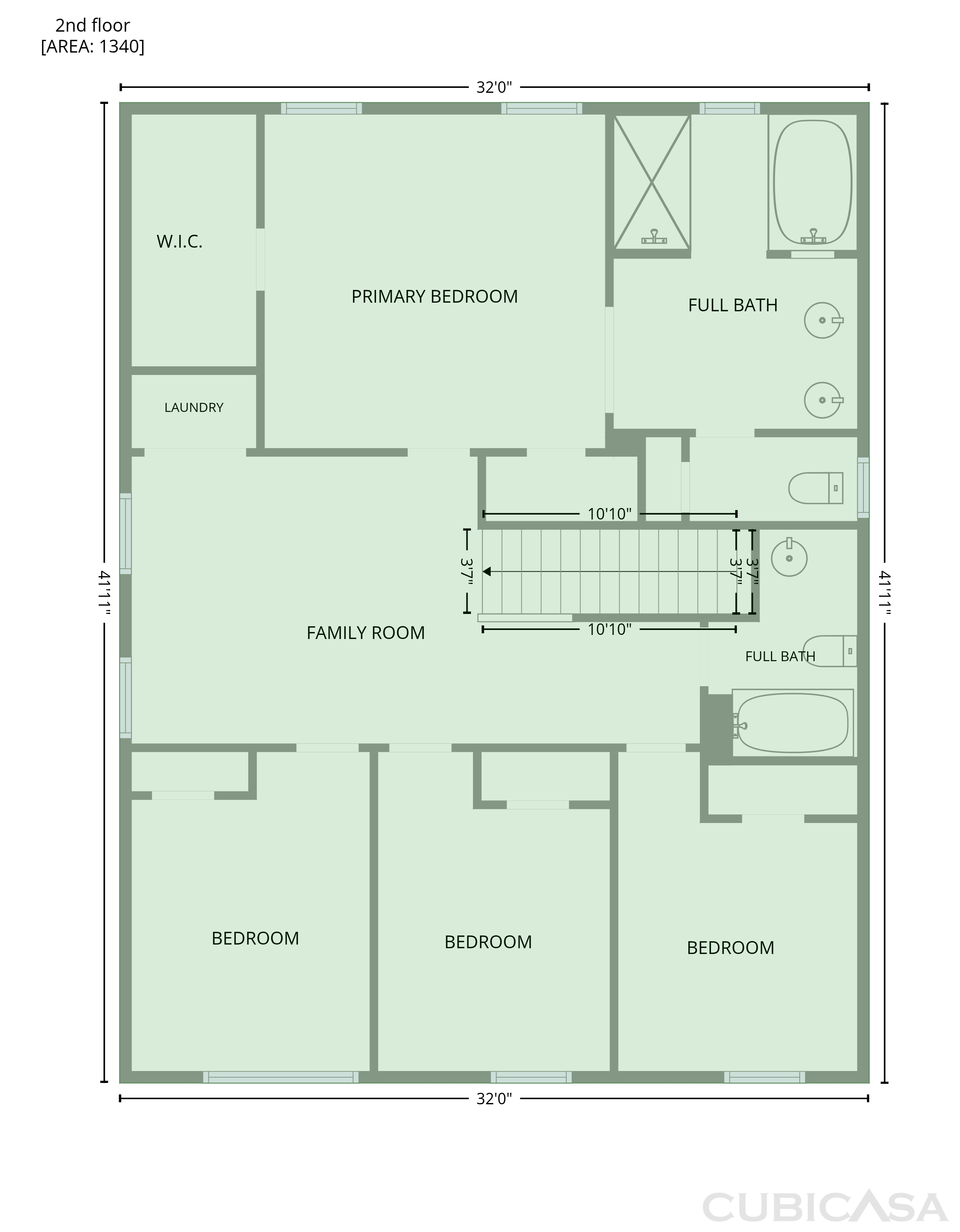 Second Floor of 220 Icebow Rd, Fountain Inn, SC