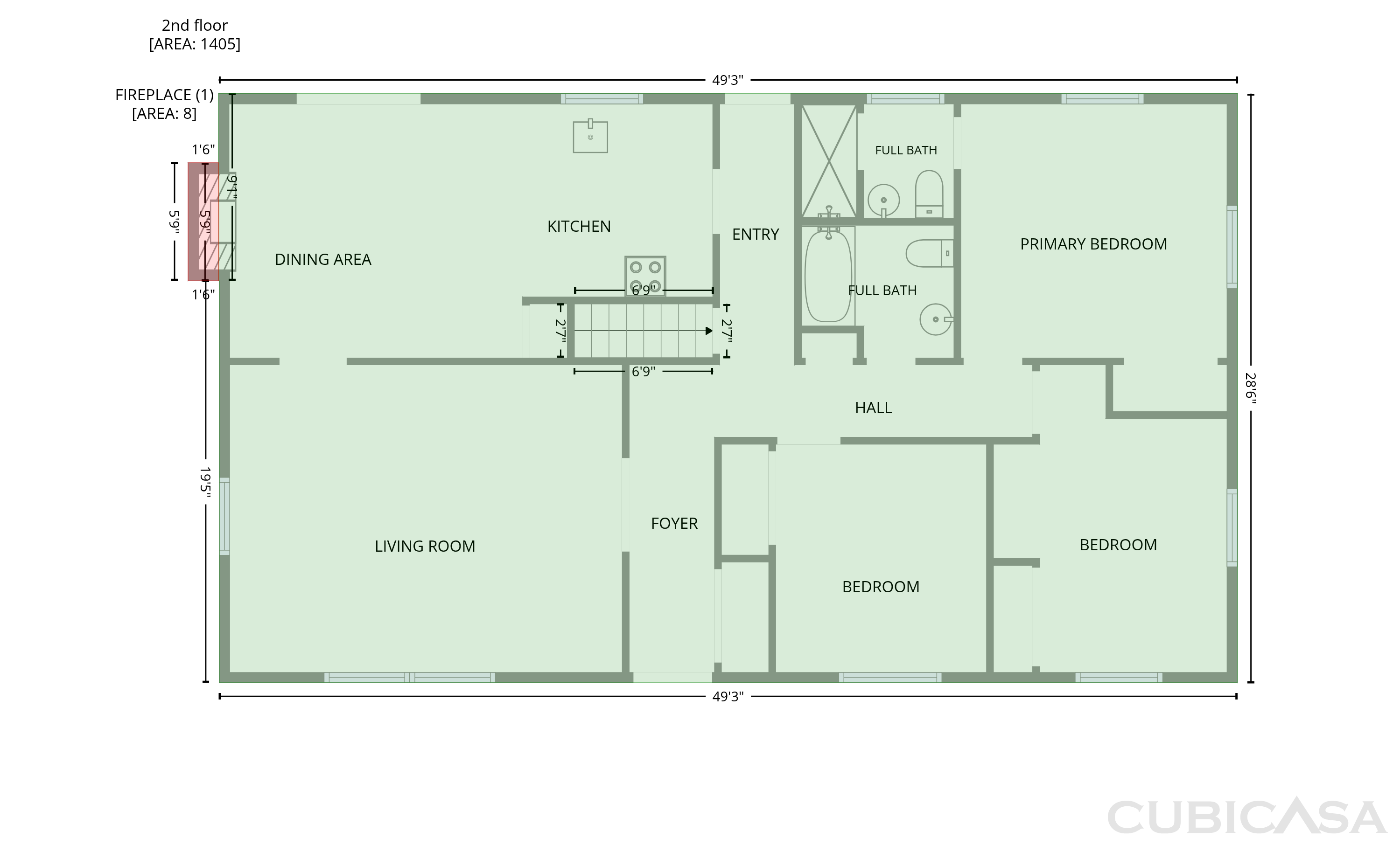 Second Floor of 1001 Stanbery Cir, Greeneville, TN