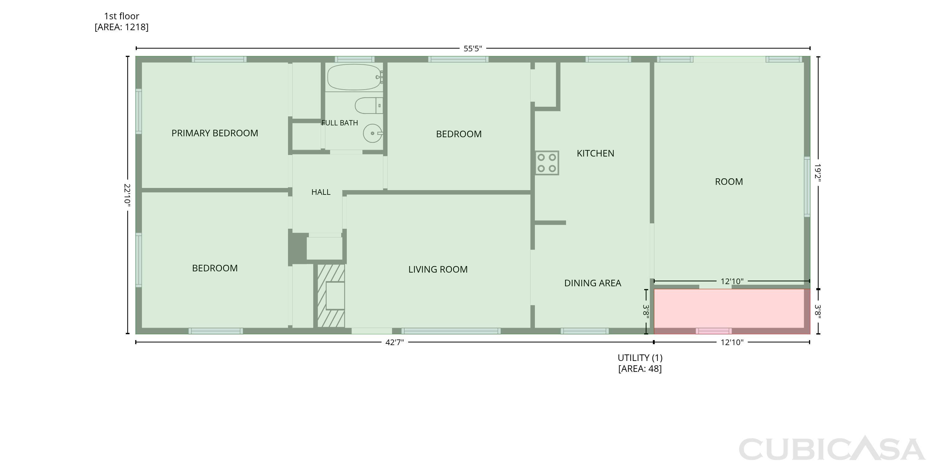 Main Floor of 313 Lafayette Rd, Clarksville, TN