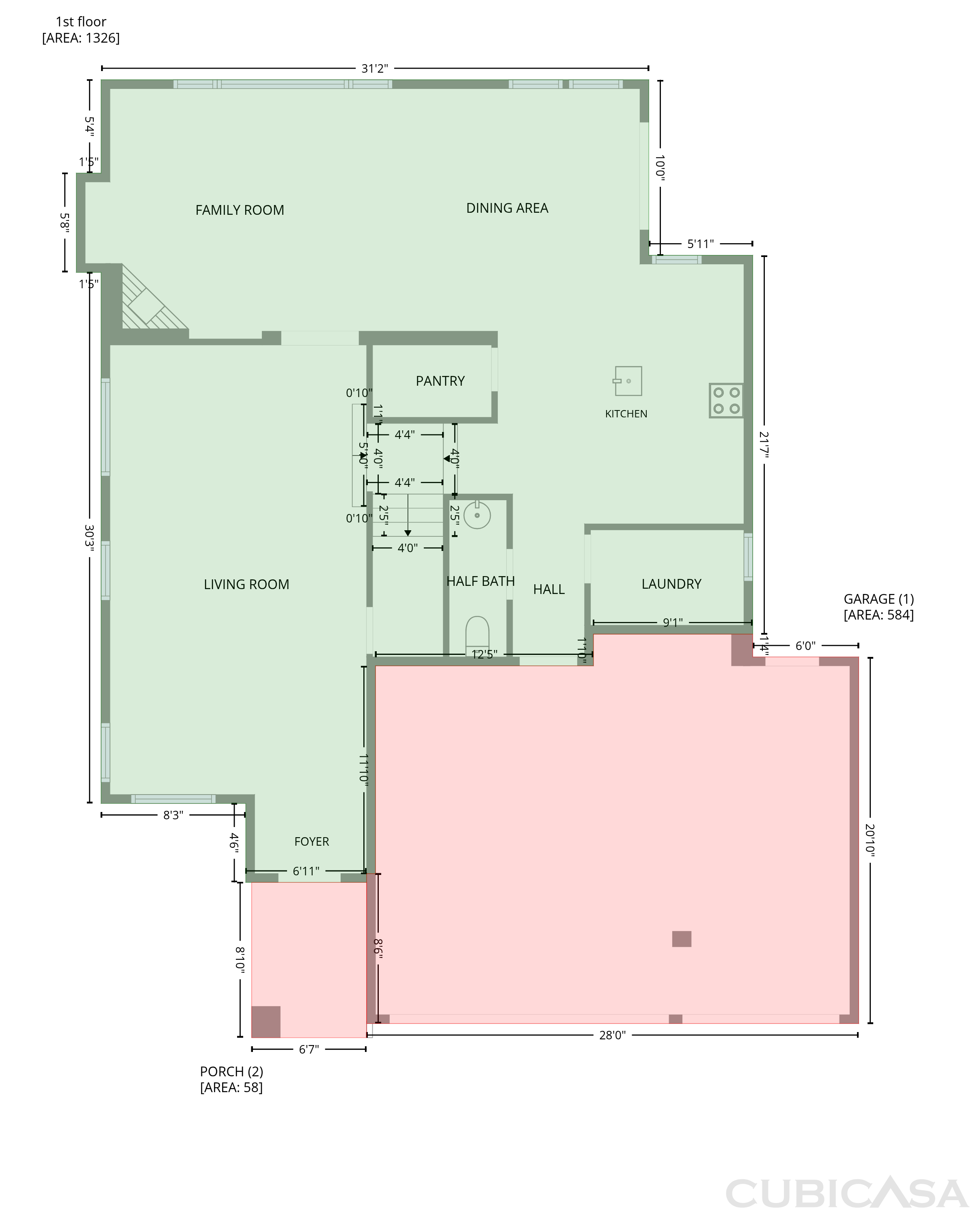 Main Floor of 2571 Cantara Ct, Sacramento, CA