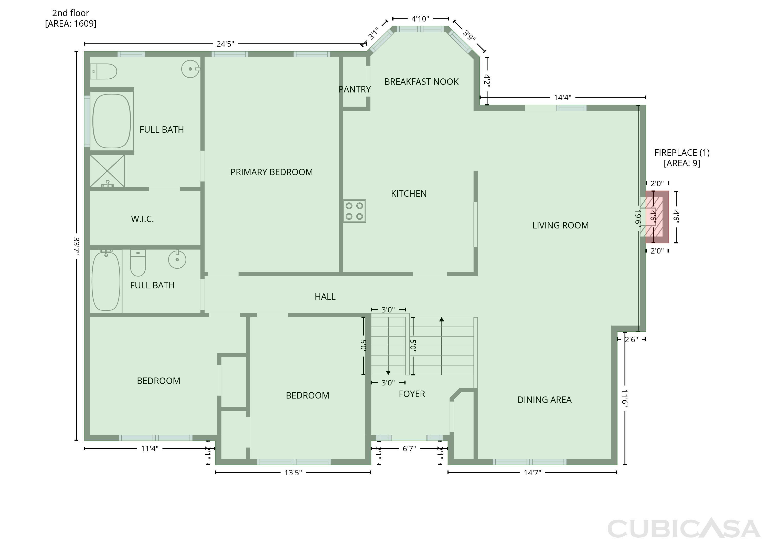 Second Floor of 2721 Berkshire Dr, Winder, GA