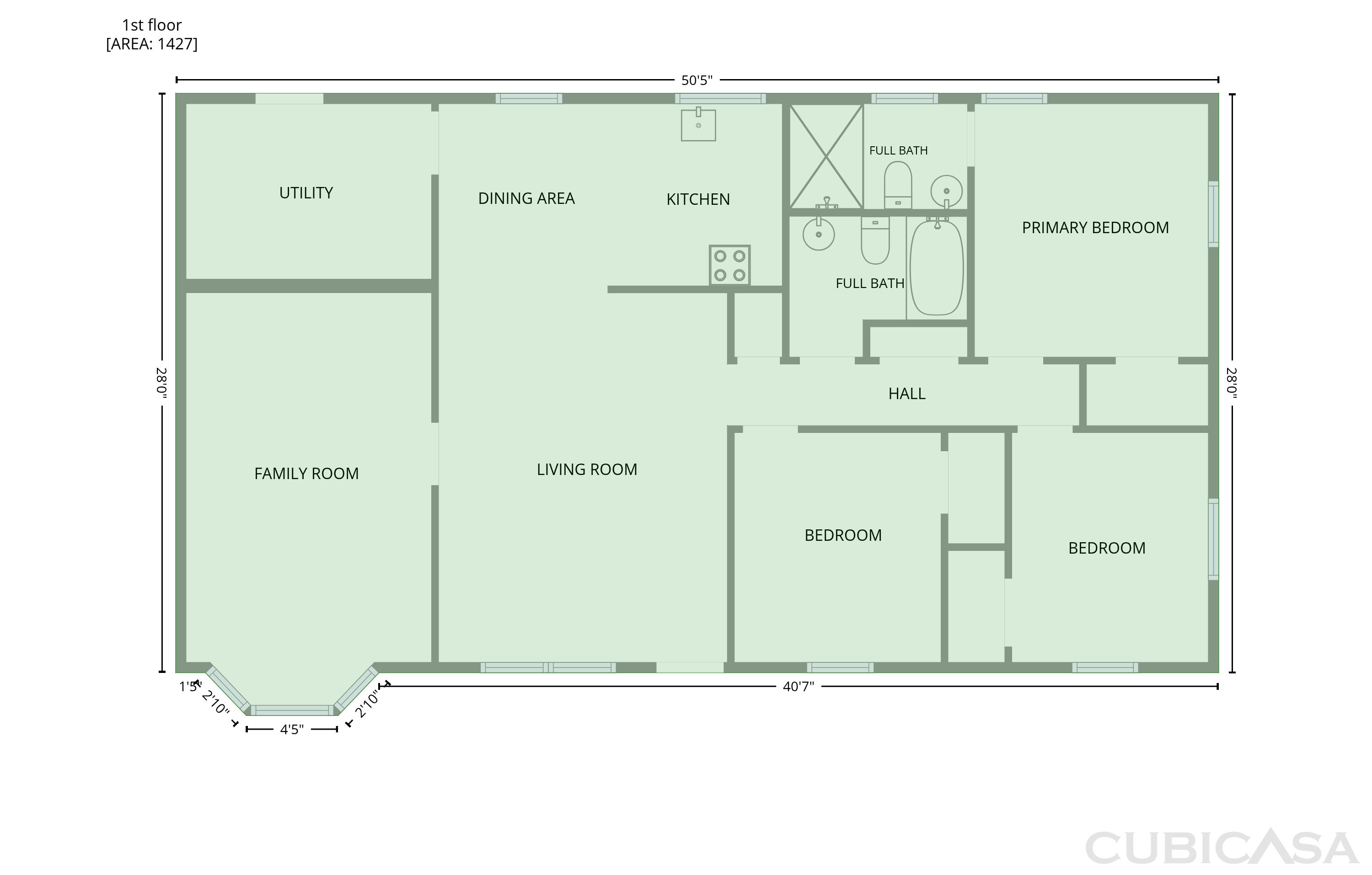 Main Floor of 3444 Valeview Dr, Apopka, FL