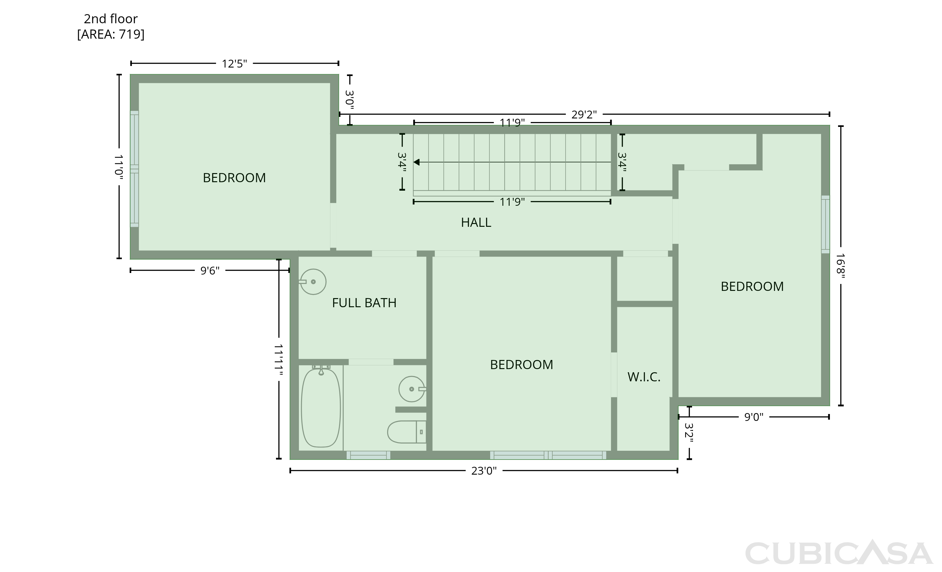 Second Floor of 408 Perfect Pl, Bossier City, LA